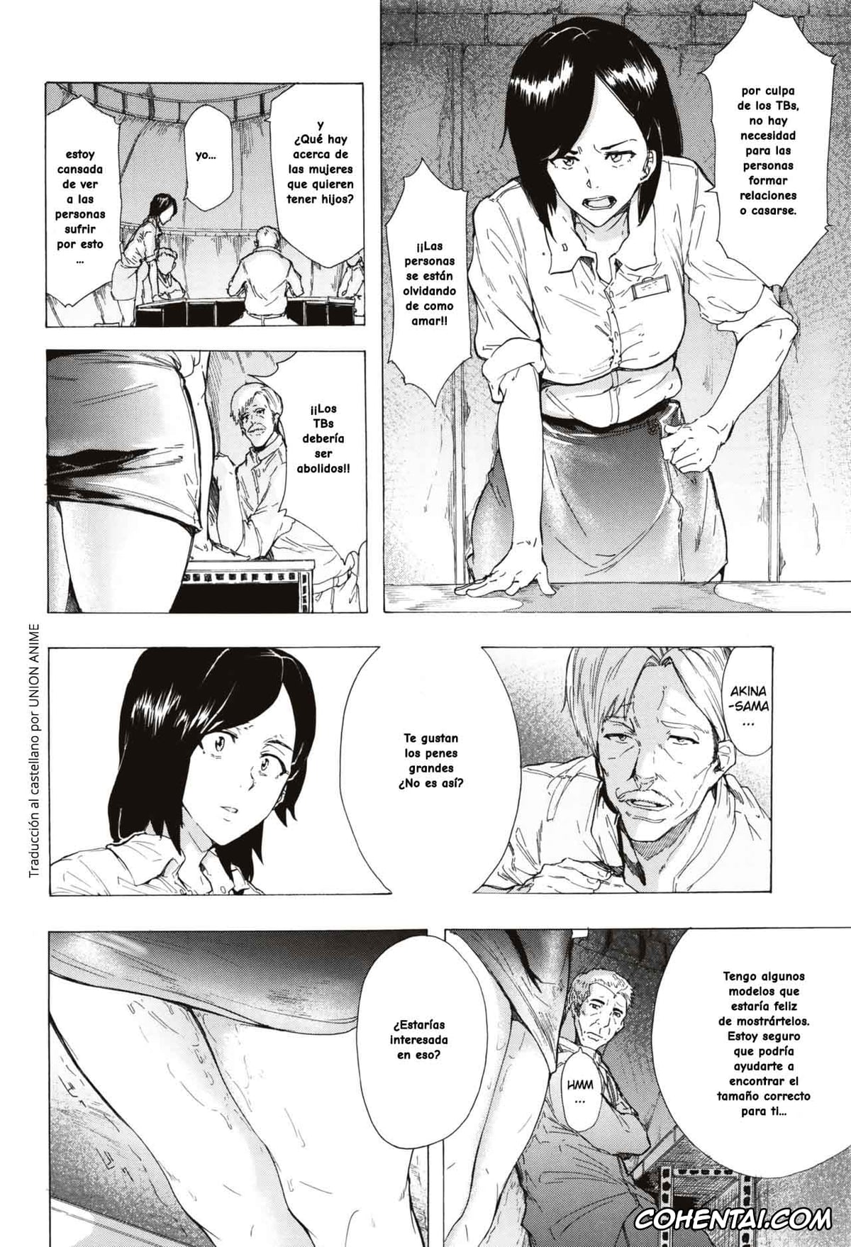 Manga porno, Tankoubon porno, Juurin no Ame, pagina 191