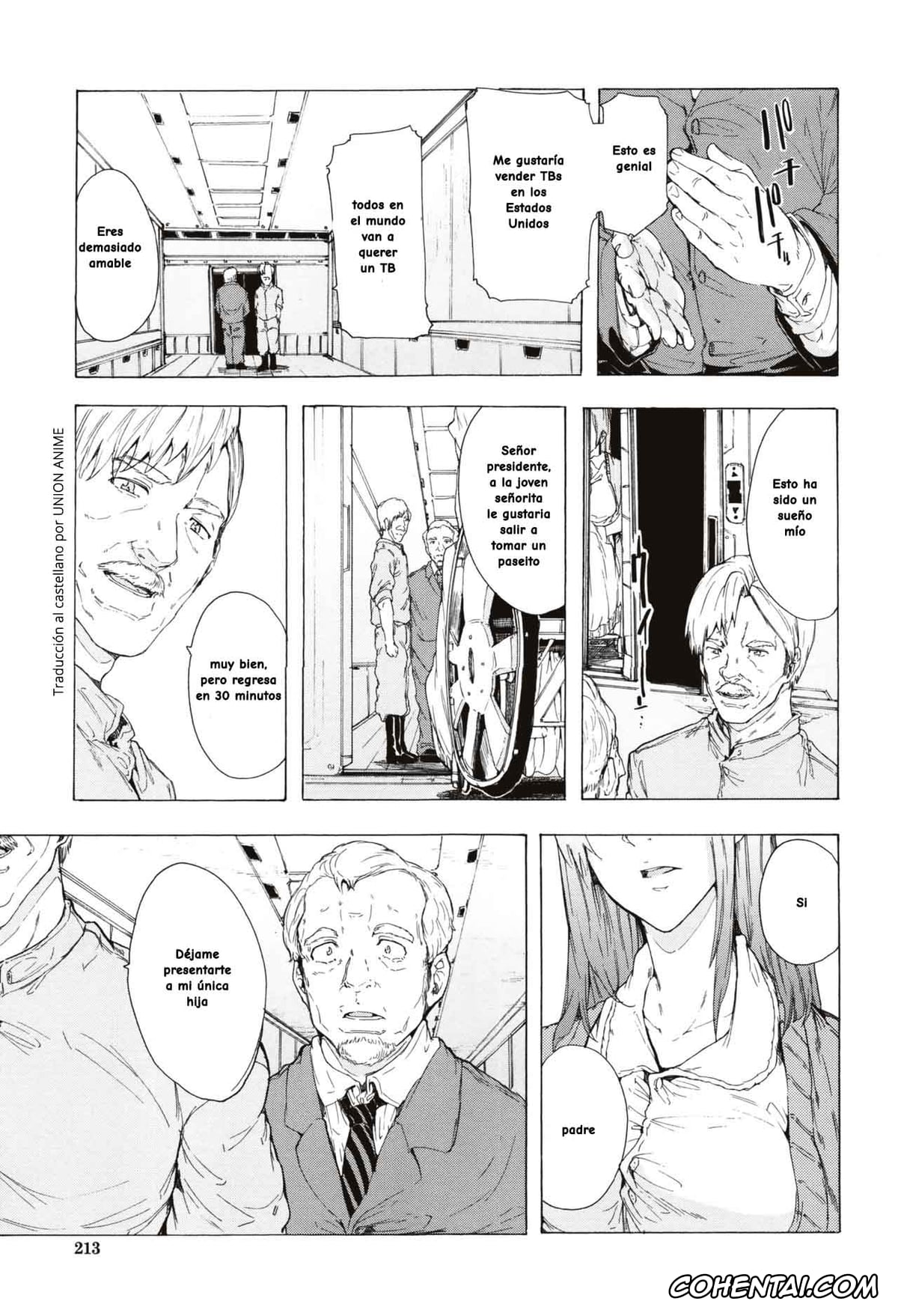 Manga porno, Tankoubon porno, Juurin no Ame, pagina 212
