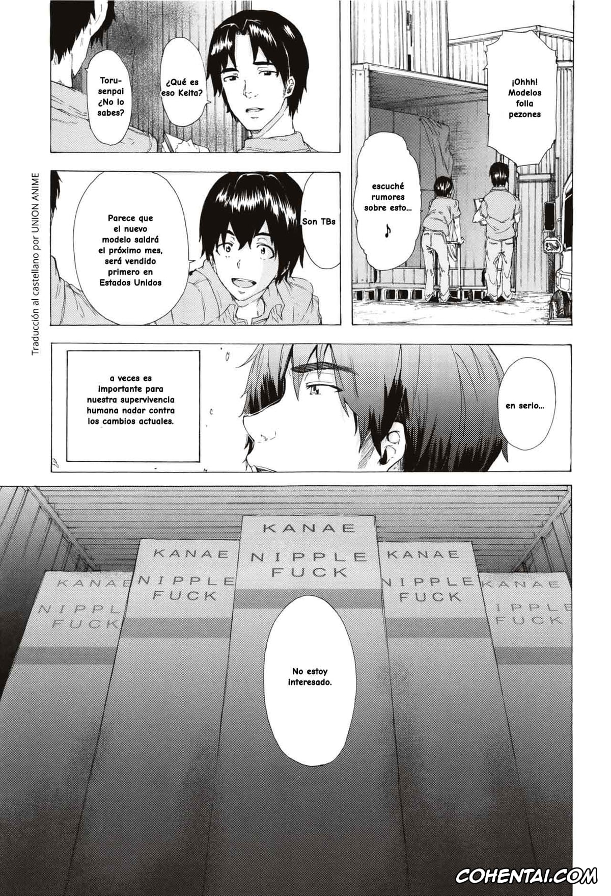 Manga porno, Tankoubon porno, Juurin no Ame, pagina 218