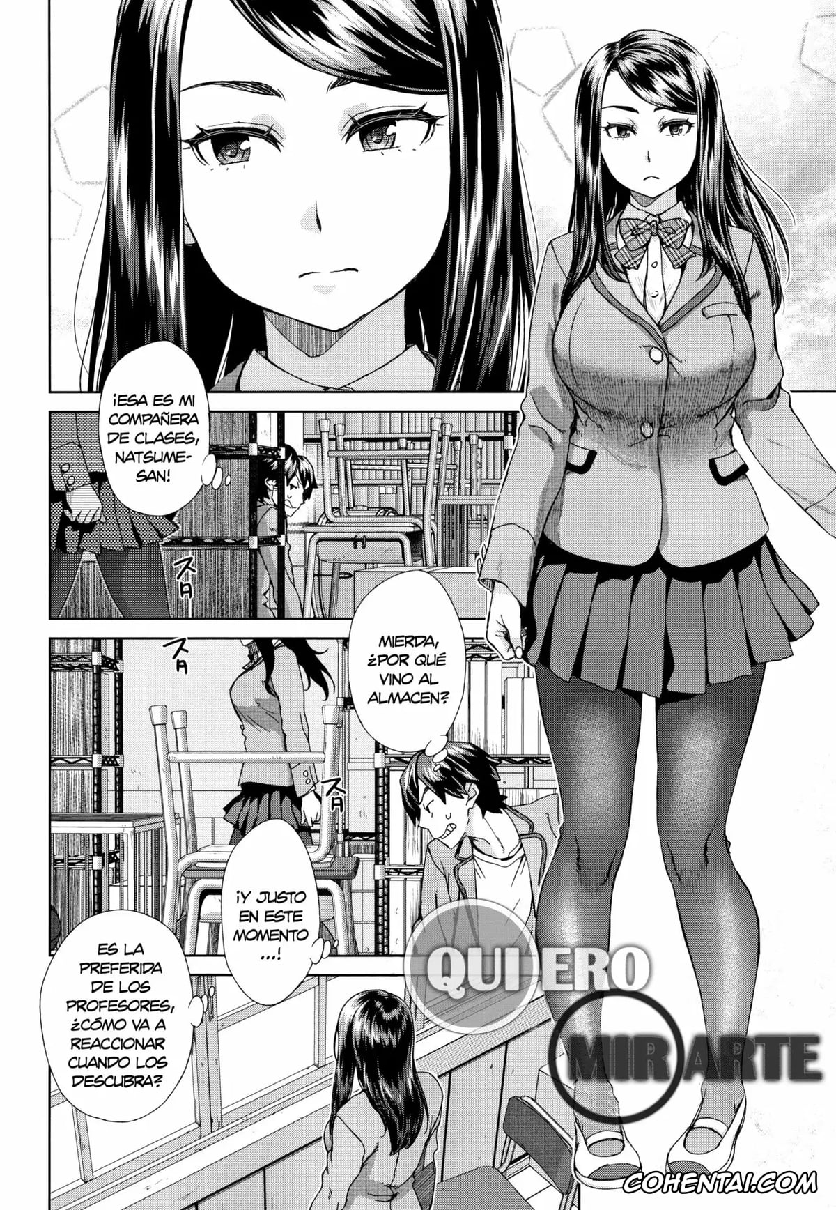 Manga porno, Tankoubon porno, Seme Joshi Shijou Shugi, pagina 5
