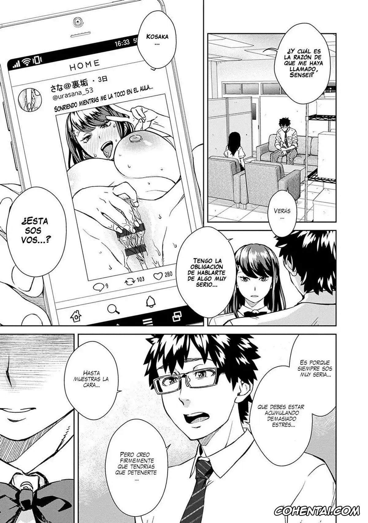 Manga porno, Tankoubon porno, Seme Joshi Shijou Shugi, pagina 26