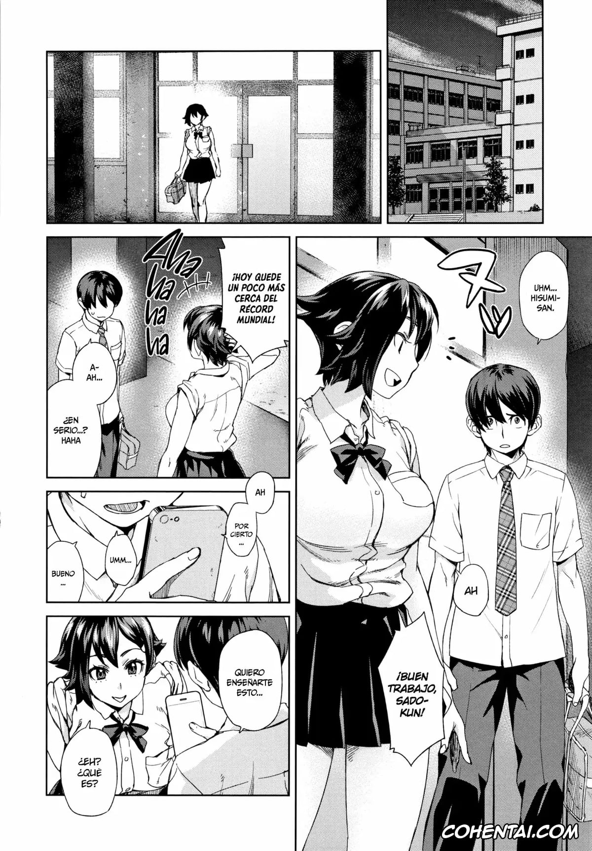 Manga porno, Tankoubon porno, Seme Joshi Shijou Shugi, pagina 104