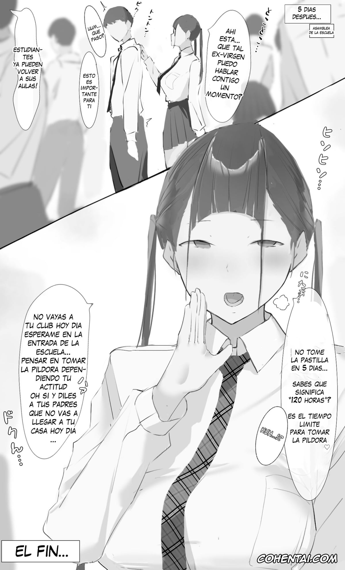 Original hentai, Toxic JK Netorare Jigo Houkoku…, pagina 45