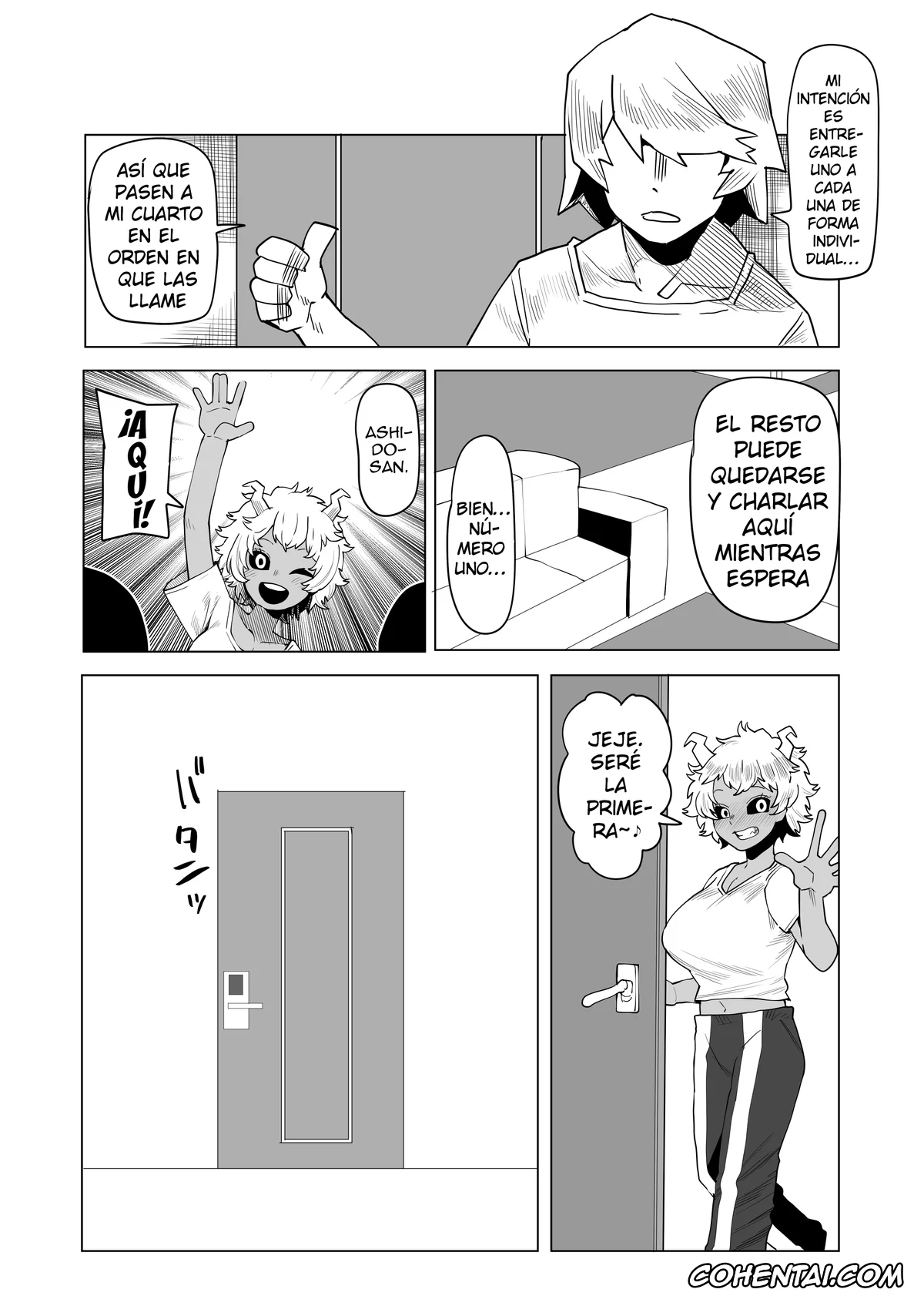 My Hero Academia | Boku No Hero Academia hentai, Kyoka Jiro hentai, Mina Ashido hentai, Momo Yaoyorozu hentai, Nemuri Kayama hentai, Ochako Uraraka hentai, Tooru Hagakure hentai, Tsuyu Asui hentai, Teisou Gyakuten Mono Valentine no Baai (Boku no Hero Academia), pagina 3