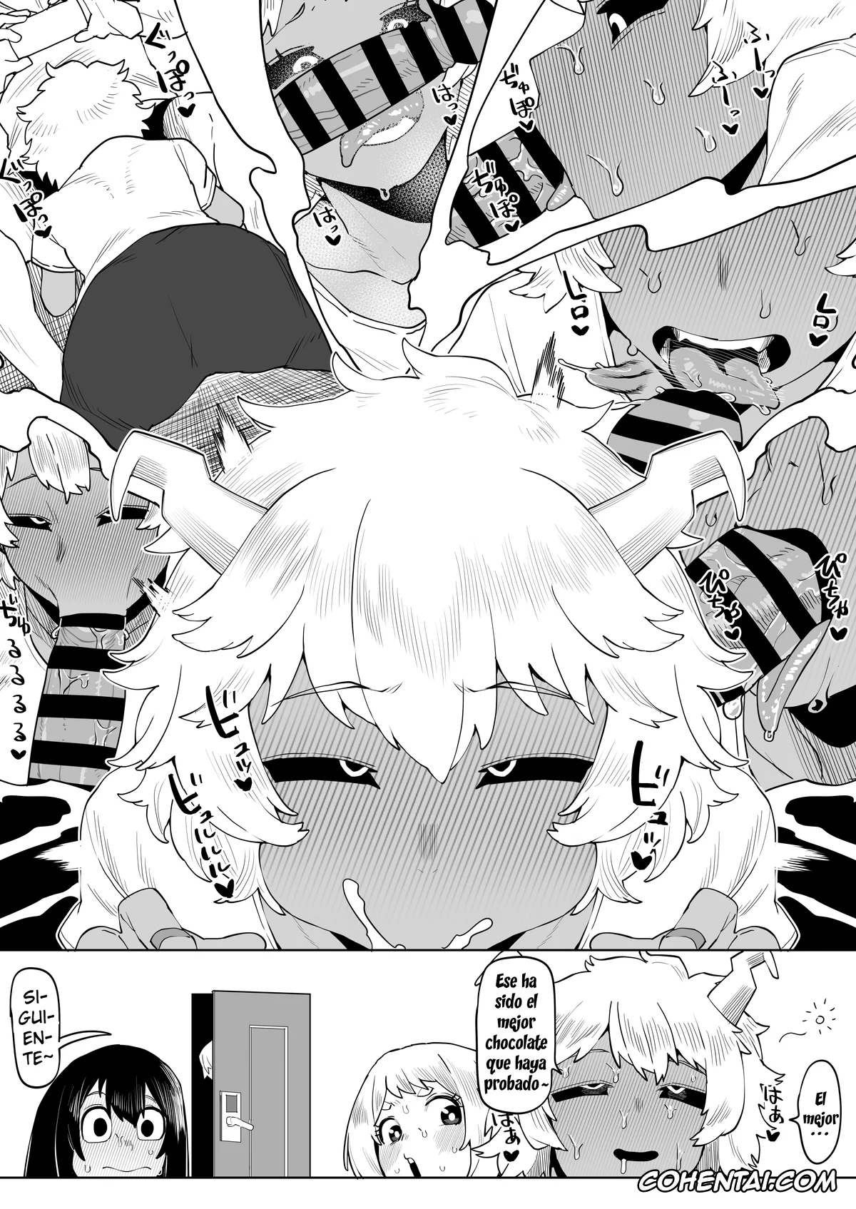 My Hero Academia | Boku No Hero Academia porno, Kyoka Jiro porno, Mina Ashido porno, Momo Yaoyorozu porno, Nemuri Kayama porno, Ochako Uraraka porno, Tooru Hagakure porno, Tsuyu Asui porno, Teisou Gyakuten Mono Valentine no Baai (Boku no Hero Academia), pagina 5