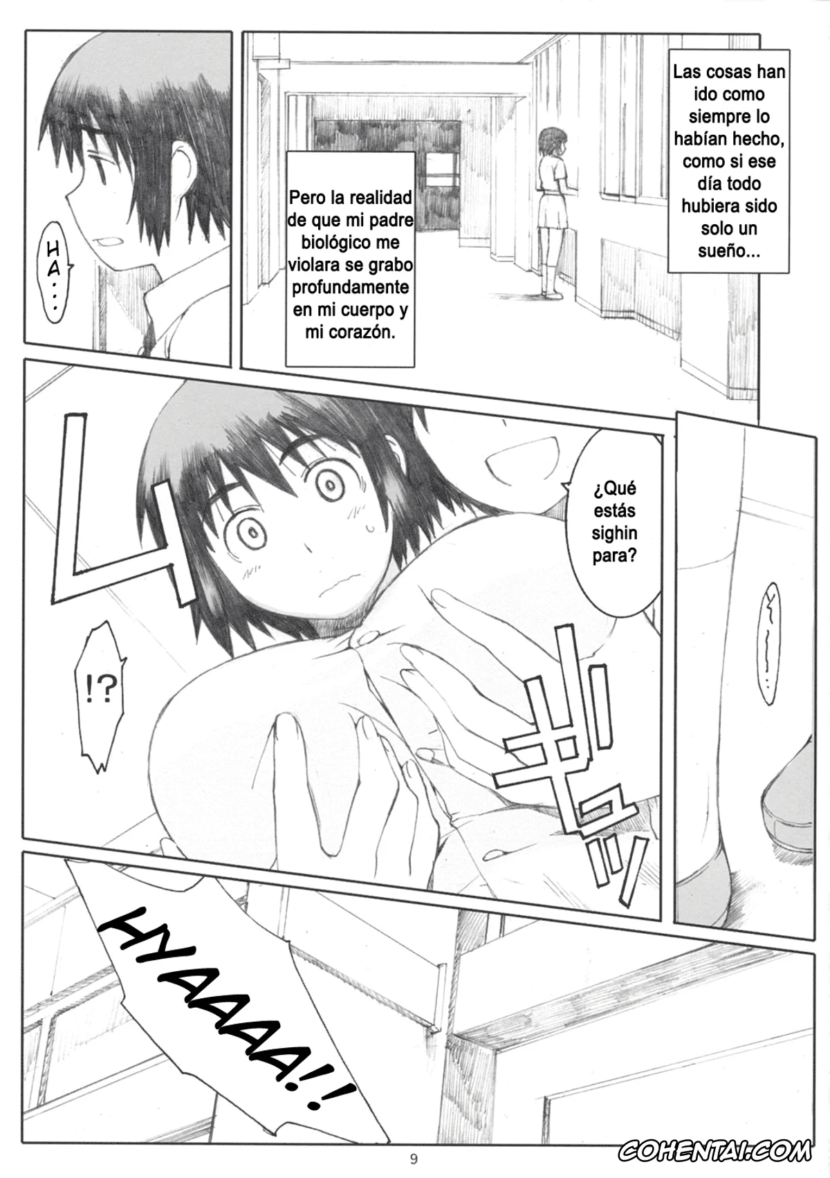 Yotsubato! porno, Fuuka Ayase porno, Hiwatari porno, Natsukaze! 2 (Yotsubato!), pagina 8