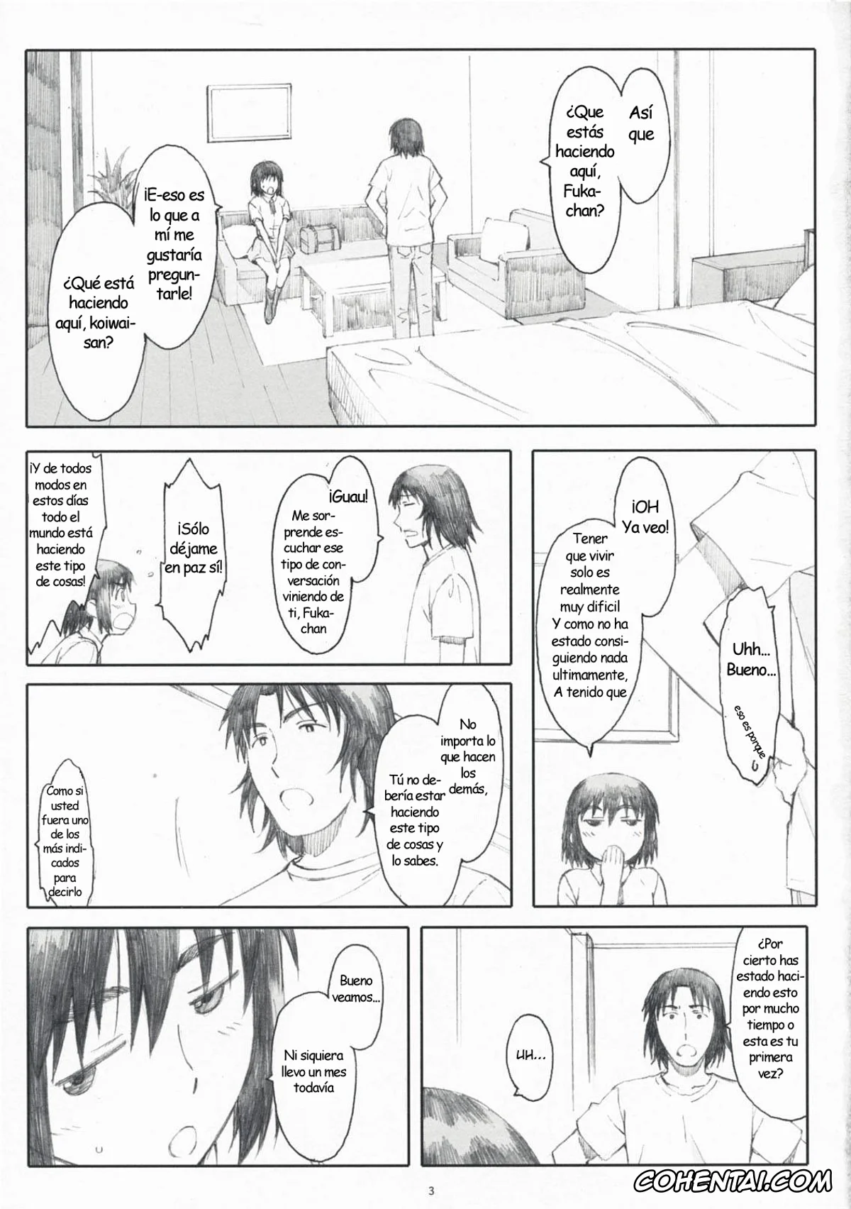 Yotsubato! porno, Fuuka Ayase porno, Natsukaze! 4 (Yotsubato!), pagina 2