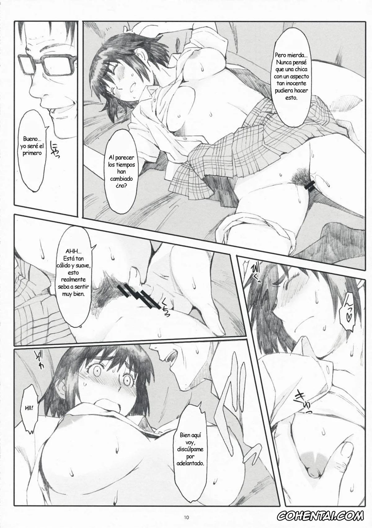 Yotsubato! hentai, Fuuka Ayase hentai, Natsukaze! 4 (Yotsubato!), pagina 9