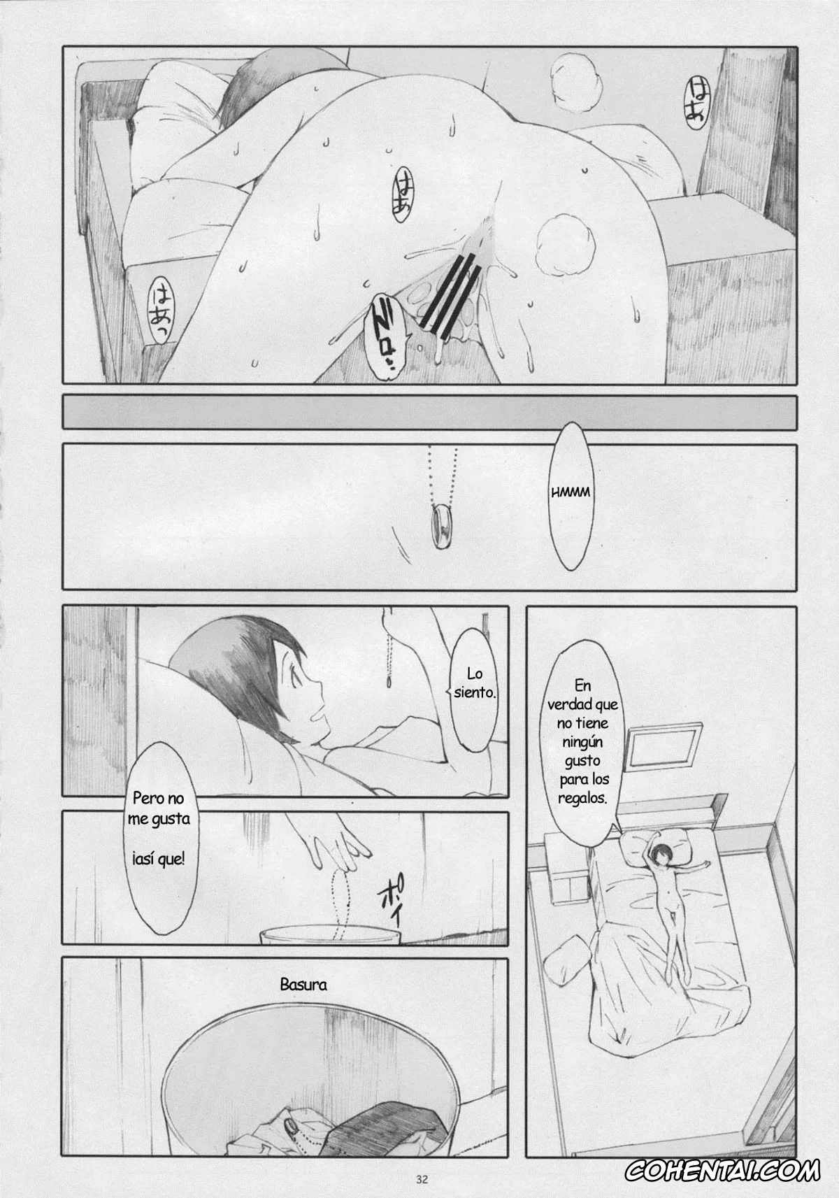 Yotsubato! xxx, Fuuka Ayase xxx, Hiwatari xxx, Mr. Ayase xxx, Natsukaze! 5 (Yotsubato!), pagina 31