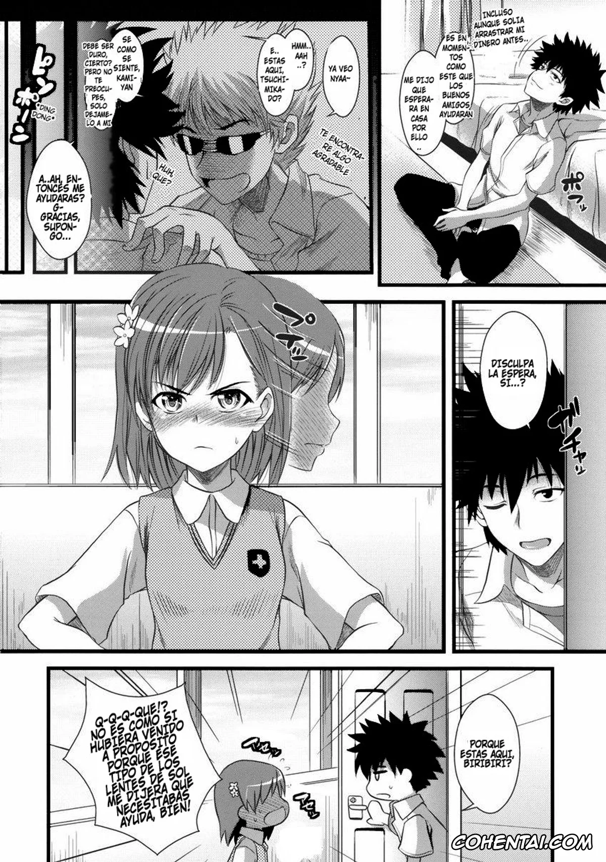 Toaru Project hentai, Kaori Kanzaki hentai, Touma Kamijou hentai, Amakusa Moyou na % (Toaru Majutsu no Index), pagina 3