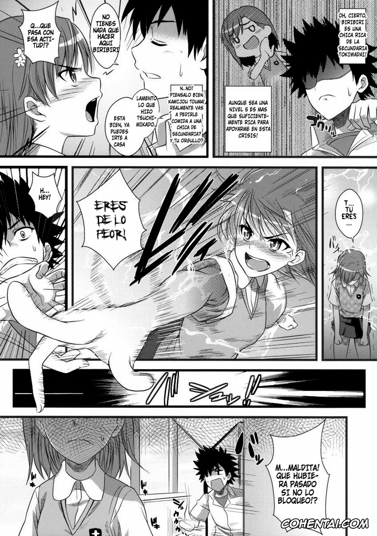 Toaru Project xxx, Kaori Kanzaki xxx, Touma Kamijou xxx, Amakusa Moyou na % (Toaru Majutsu no Index), pagina 4