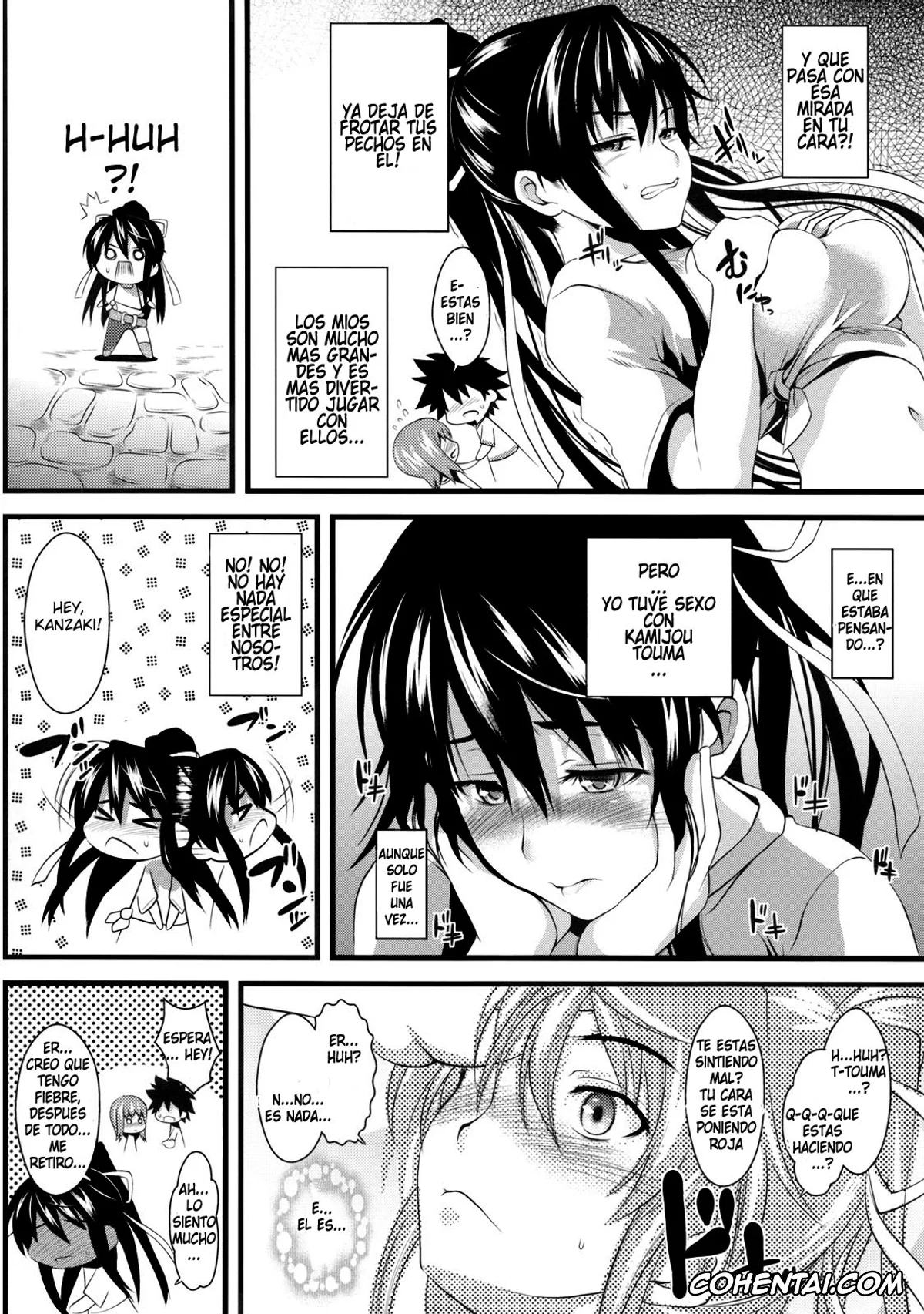 Toaru Project hentai, Kaori Kanzaki hentai, Touma Kamijou hentai, Amakusa Moyou na Ni % (Toaru Majutsu no Index), pagina 3