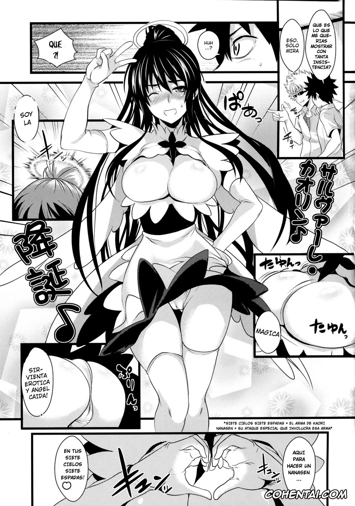 Toaru Project xxx, Kaori Kanzaki xxx, Touma Kamijou xxx, Amakusa Moyou na San % (Toaru Majutsu no Index), pagina 4