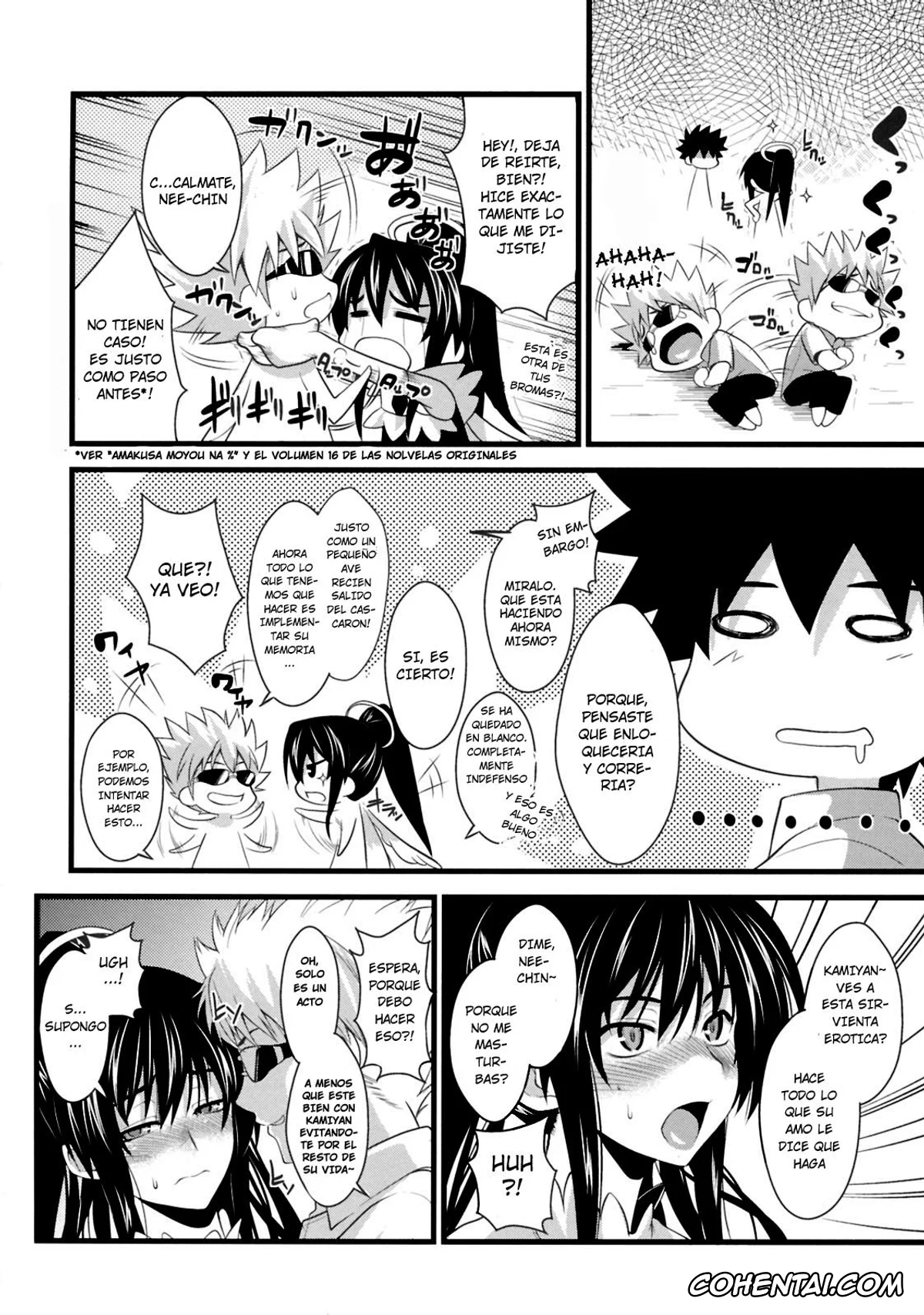 Toaru Project porno, Kaori Kanzaki porno, Touma Kamijou porno, Amakusa Moyou na San % (Toaru Majutsu no Index), pagina 5