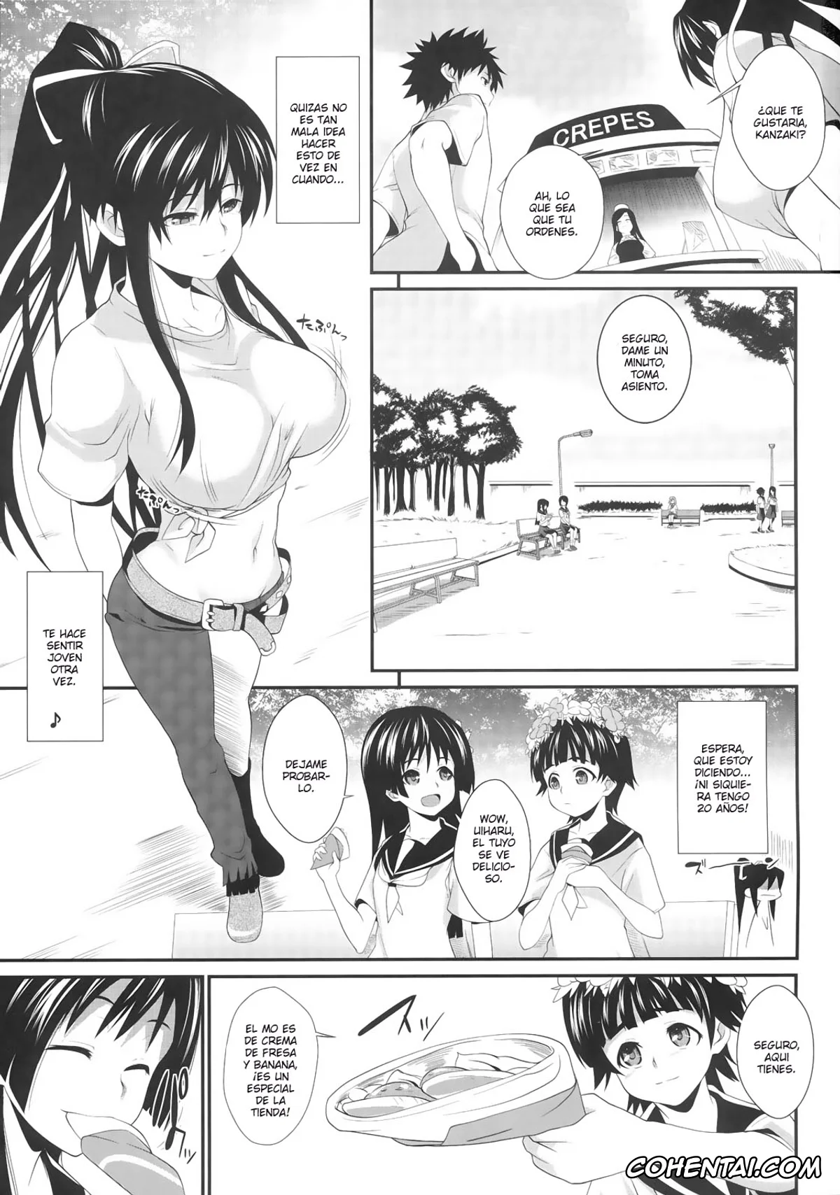 Toaru Project porno, Itsuwa porno, Kaori Kanzaki porno, Touma Kamijou porno, Amakusa Moyou na Yon % Plus (Toaru Majutsu no Index), pagina 2