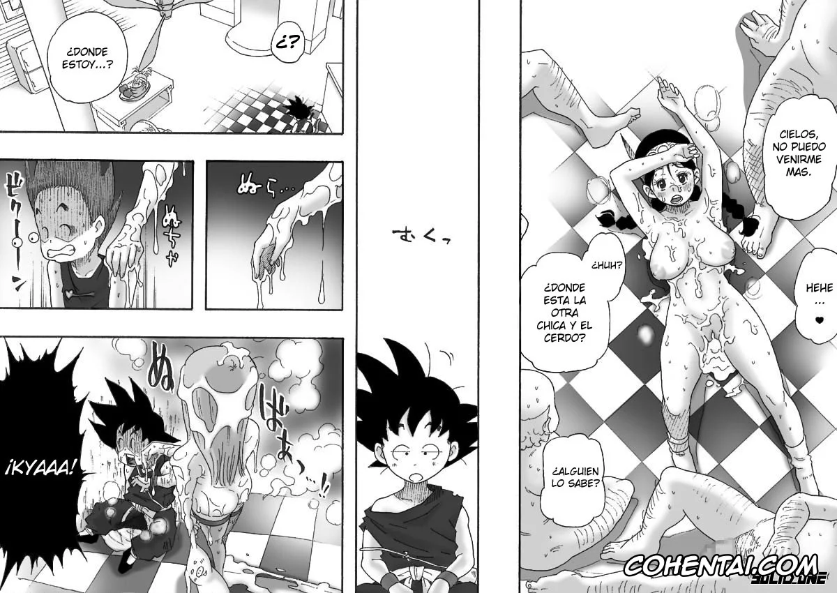 Dragon Ball xxx, Bulma Briefs xxx, Oolong xxx, Danganball Kanzen Mousou Han 02 (Dragon Ball), pagina 34