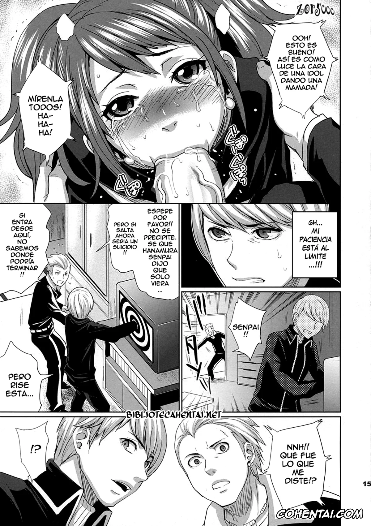 Persona 4 porno, Rise Kujikawa porno, Tohru Adachi porno, Sperma4 (Persona 4), pagina 14
