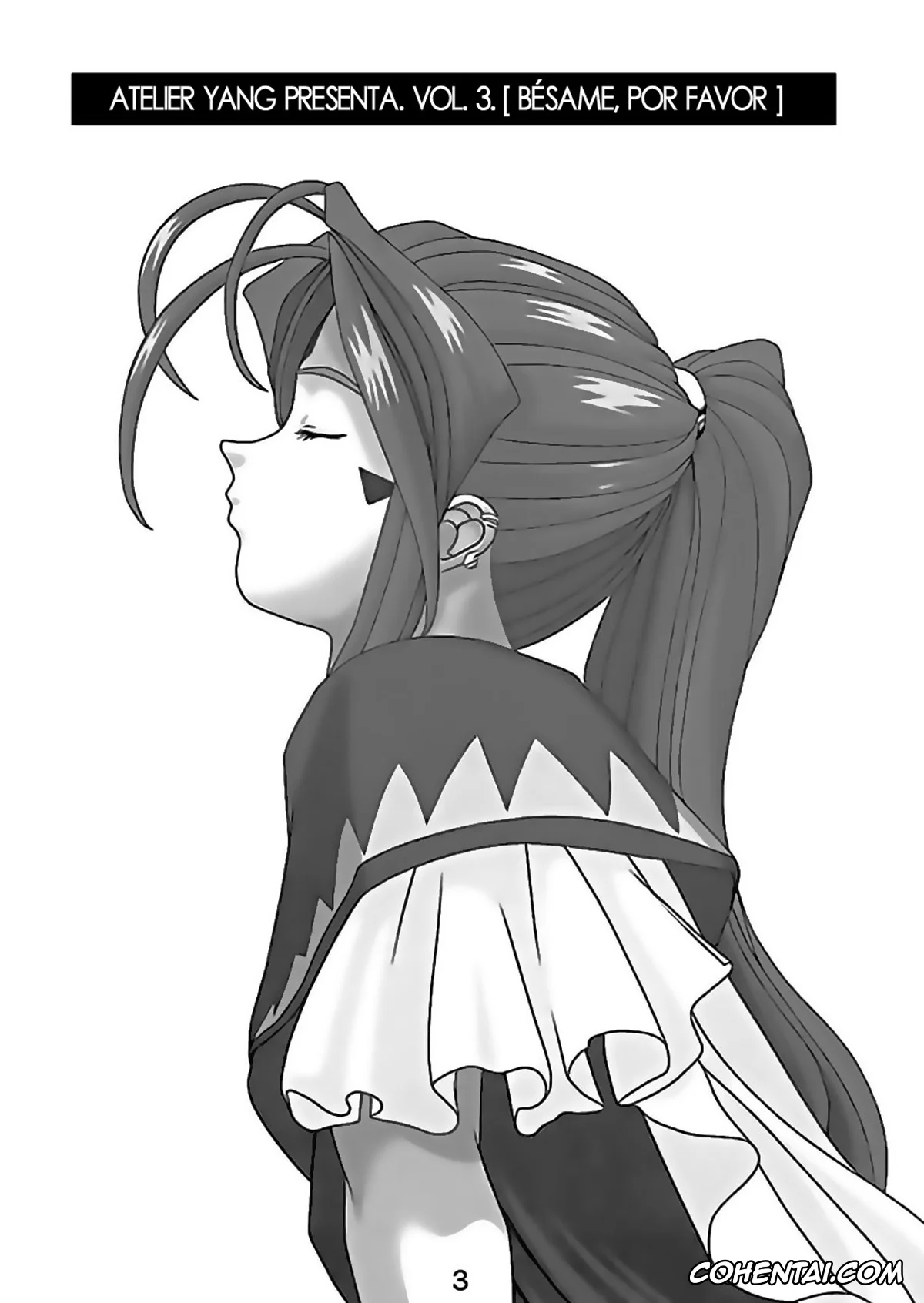 Ah My Goddess | Aa Megami-sama xxx, Belldandy xxx, Keiichi Morisato xxx, KISS wo Kudasai (Ah! My Goddess), pagina 4