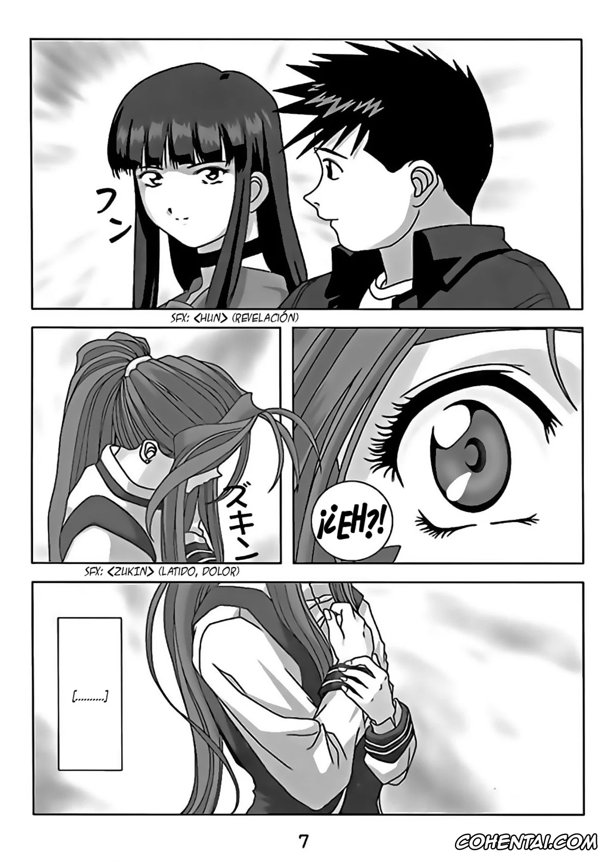 Ah My Goddess | Aa Megami-sama porno, Belldandy porno, Keiichi Morisato porno, KISS wo Kudasai (Ah! My Goddess), pagina 8