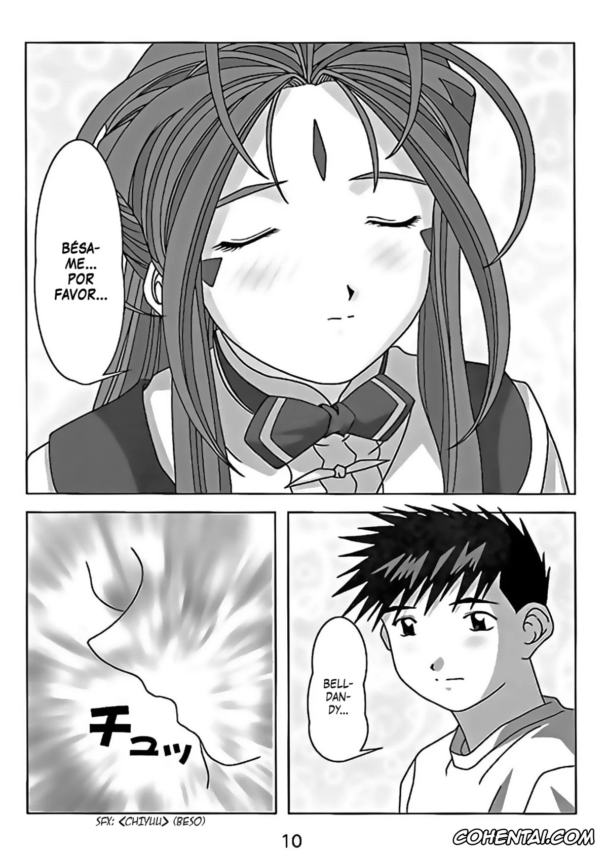 Ah My Goddess | Aa Megami-sama porno, Belldandy porno, Keiichi Morisato porno, KISS wo Kudasai (Ah! My Goddess), pagina 11