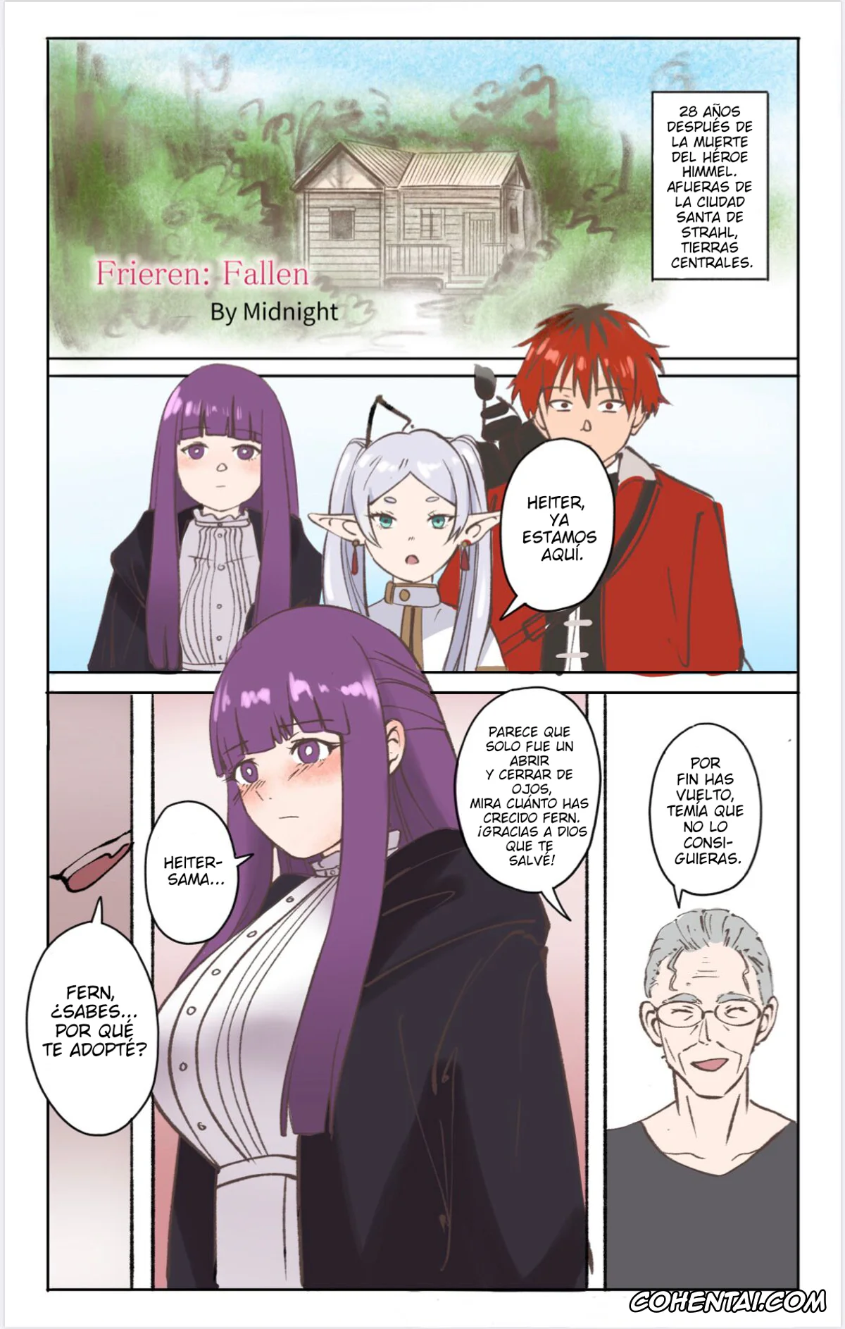 Sousou No Frieren | Frieren Beyond Journeys End xxx, Fern xxx, Yamiochi no Frieren 01 (Sousou no Frieren), pagina 1