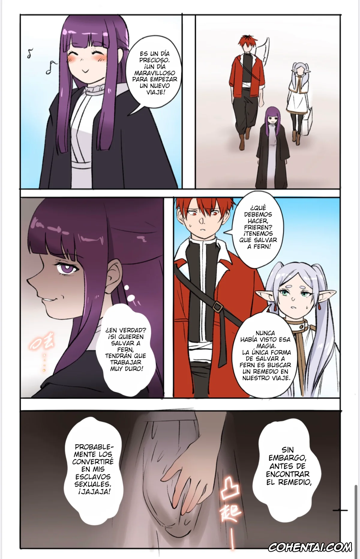 Sousou No Frieren | Frieren Beyond Journeys End hentai, Fern hentai, Yamiochi no Frieren 01 (Sousou no Frieren), pagina 12
