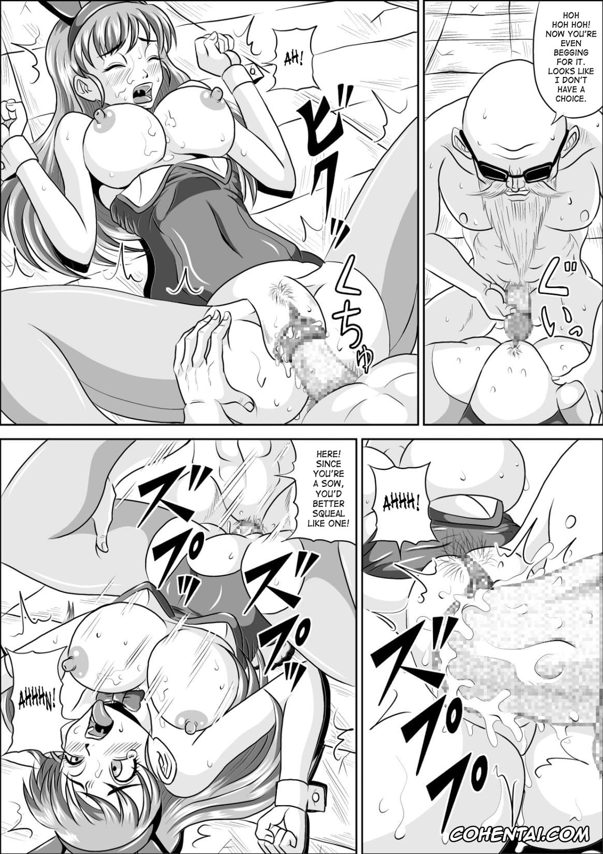 Dragon Ball porno, Bulma Briefs porno, Master Roshi porno, Oolong porno, Bunny de Mesubuta (Dragon Ball), pagina 17