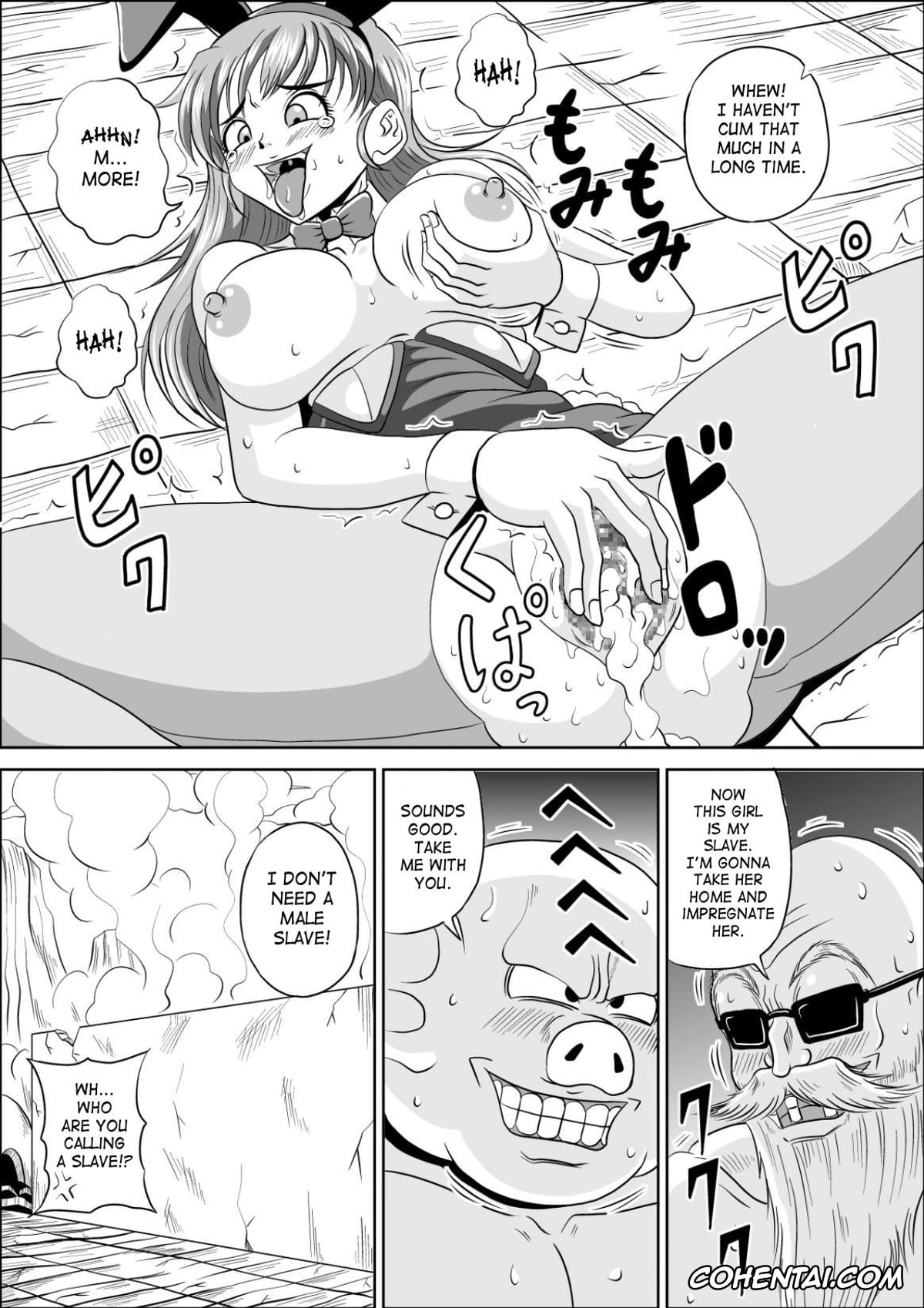 Dragon Ball porno, Bulma Briefs porno, Master Roshi porno, Oolong porno, Bunny de Mesubuta (Dragon Ball), pagina 32