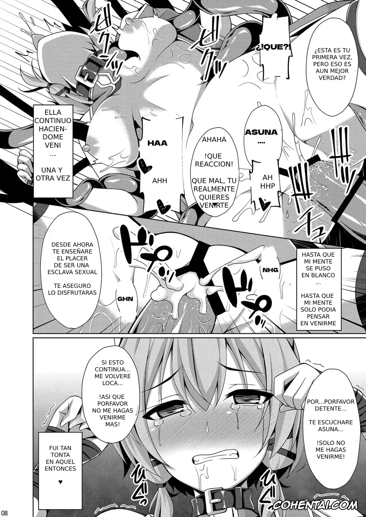 Sword Art Online xxx, Asuna Yuuki xxx, Shino Asada | Sinon xxx, Cool na Kanojo wa Mou Ore ni wa Hohoende kurenai… (Sword Art Online), pagina 7