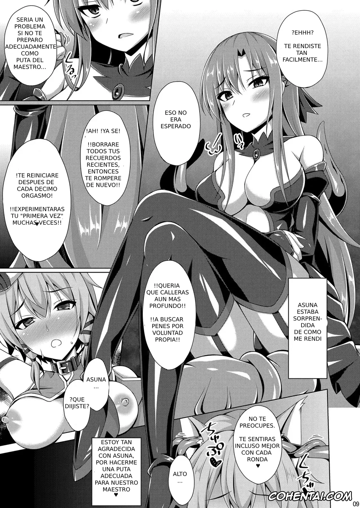 Sword Art Online porno, Asuna Yuuki porno, Shino Asada | Sinon porno, Cool na Kanojo wa Mou Ore ni wa Hohoende kurenai… (Sword Art Online), pagina 8