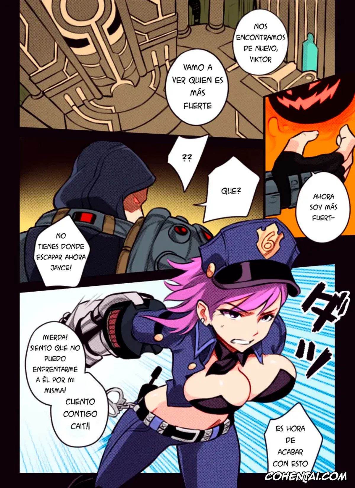 League of Legends hentai, Caitlyn hentai, Vi hentai, League Of Legends Vol.1 / 1-20 (League of Legends), pagina 3