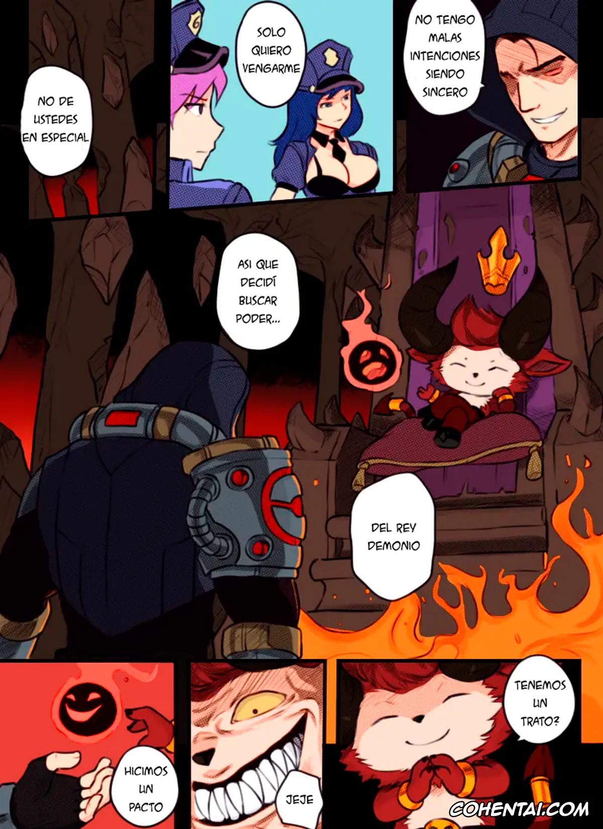 League of Legends hentai, Caitlyn hentai, Vi hentai, League Of Legends Vol.1 / 1-20 (League of Legends), pagina 6