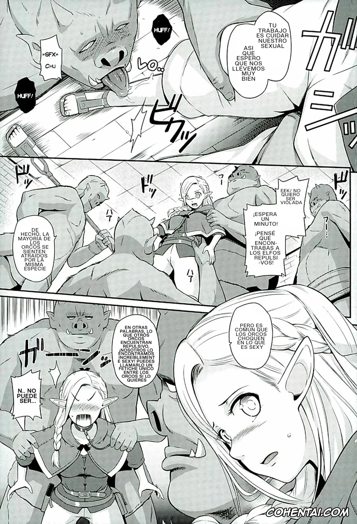 Dungeon Meshi porno, Marcille Donato porno, Yada! Yada! Yada! (Dungeon Meshi), pagina 5