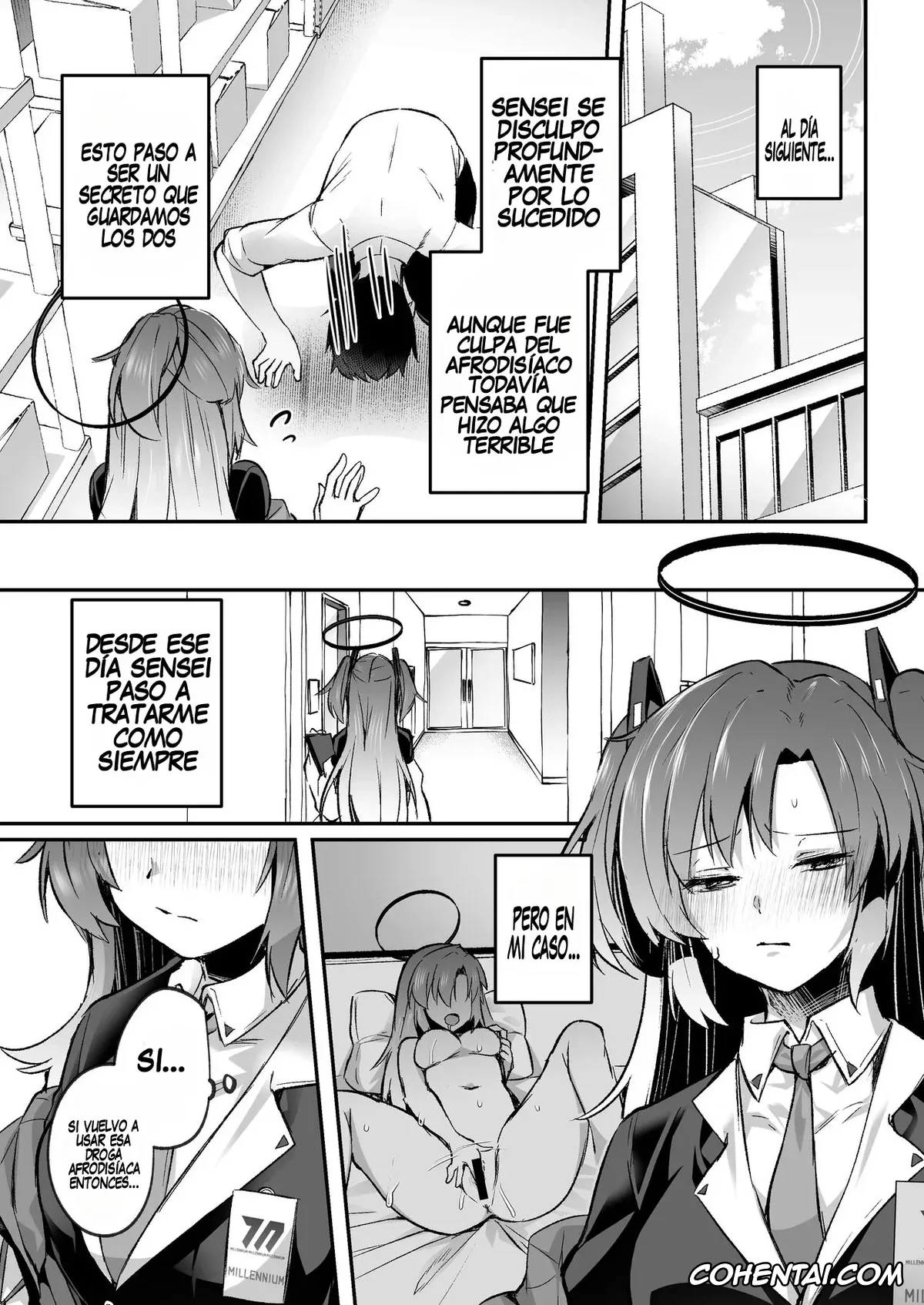 Blue Archive hentai, Sensei hentai, Yuuka Hayase hentai, Bousou shita Sensei ni Oshitao Sarete SEX Suru Hon (Blue Archive), pagina 27