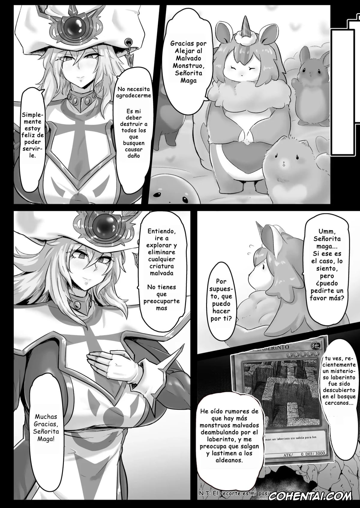 Yu-Gi-Oh! hentai, Silent Magician hentai, Direct☆Attack! (Yu-Gi-Oh!), pagina 3