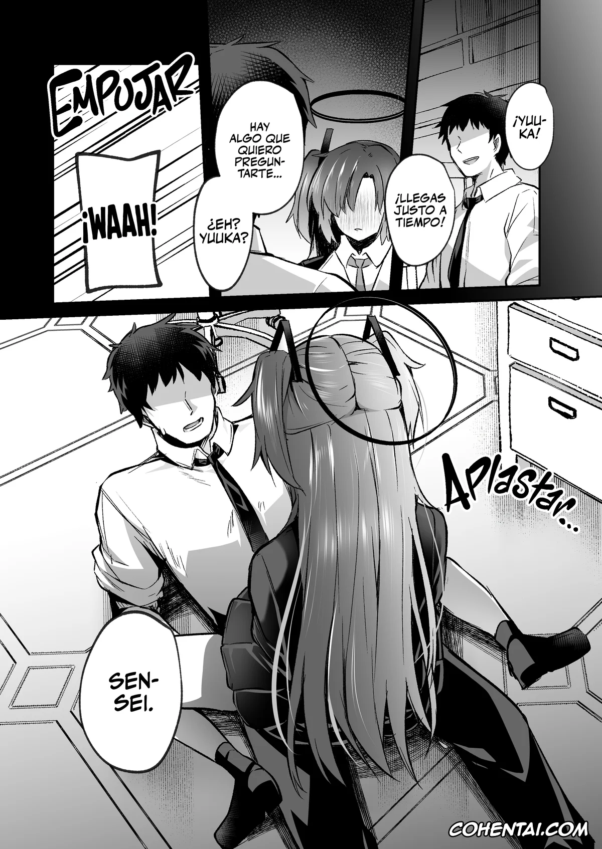Blue Archive hentai, Sensei hentai, Yuuka Hayase hentai, Bousou shita Sensei ni Oshitao Sarete SEX Suru Hon (Blue Archive), pagina 27