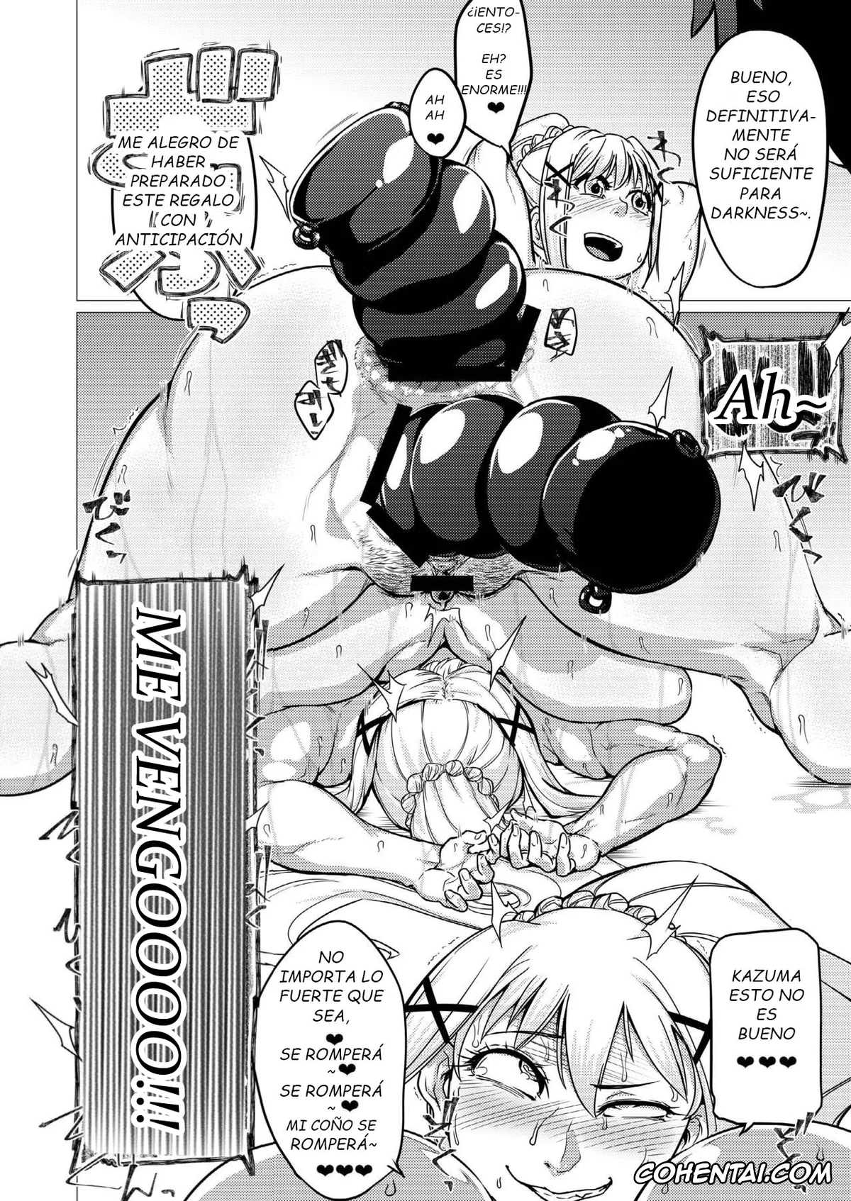 Kono Subarashii Sekai ni Syukufuku o! hentai, Darkness | Lalatina Ford Dustiness hentai, Kazuma Satou hentai, Megumin hentai, Do M ga Naite Iki Sugiryu (Kono Subarashii Sekai ni Syukufuku o!), pagina 12