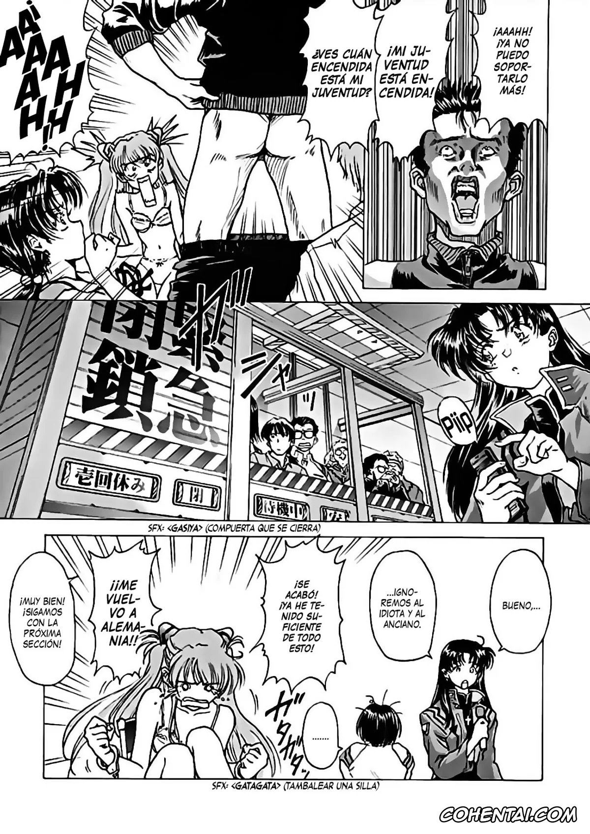 Neon Genesis Evangelion xxx, Asuka Langley Soryu xxx, Hikari Horaki xxx, βII «Beta II» (Neon Genesis Evangelion), pagina 25