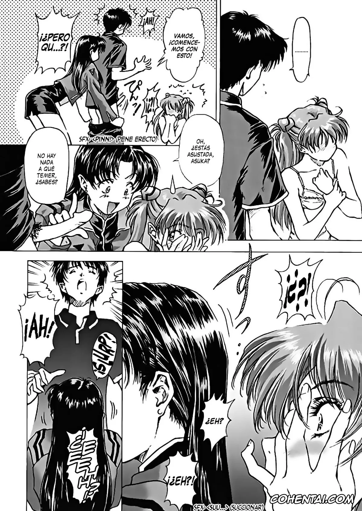 Neon Genesis Evangelion hentai, Asuka Langley Soryu hentai, Hikari Horaki hentai, βII «Beta II» (Neon Genesis Evangelion), pagina 42