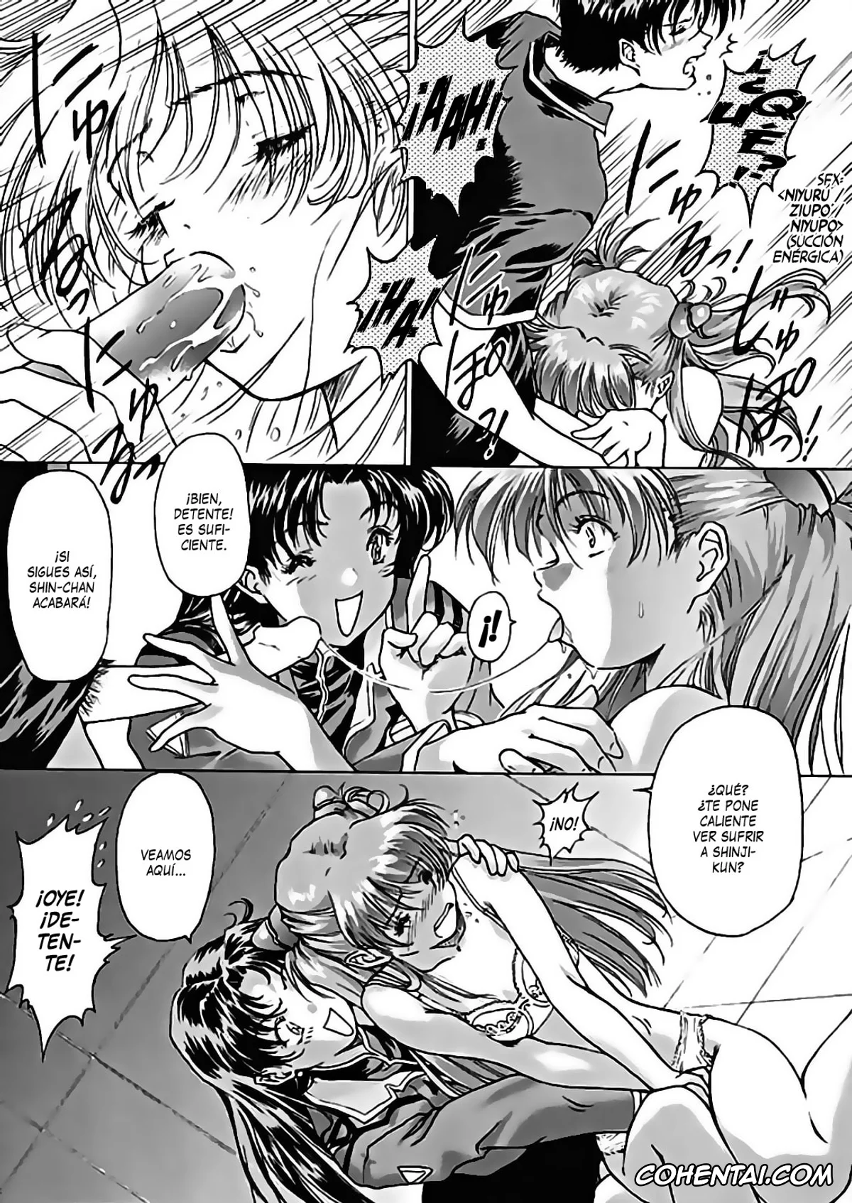 Neon Genesis Evangelion hentai, Asuka Langley Soryu hentai, Hikari Horaki hentai, βII «Beta II» (Neon Genesis Evangelion), pagina 45