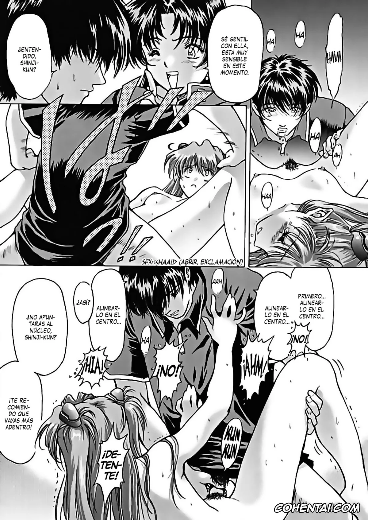 Neon Genesis Evangelion hentai, Asuka Langley Soryu hentai, Hikari Horaki hentai, βII «Beta II» (Neon Genesis Evangelion), pagina 48