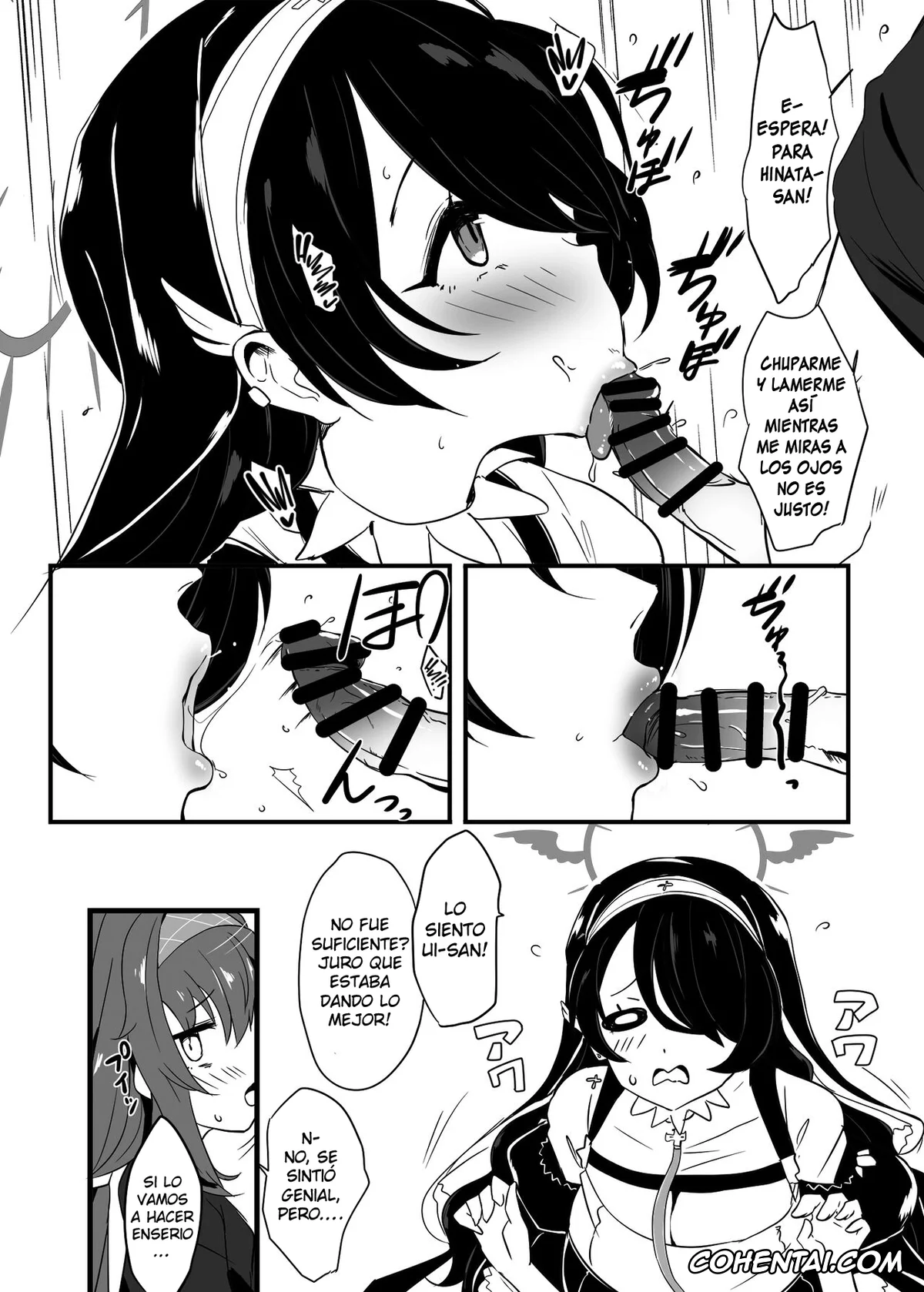 Blue Archive hentai, Hinata Wakaba hentai, Sensei hentai, Ui Kozeki hentai, Zenkoutei Seito. Seisan Sacrament (Blue Archive), pagina 18