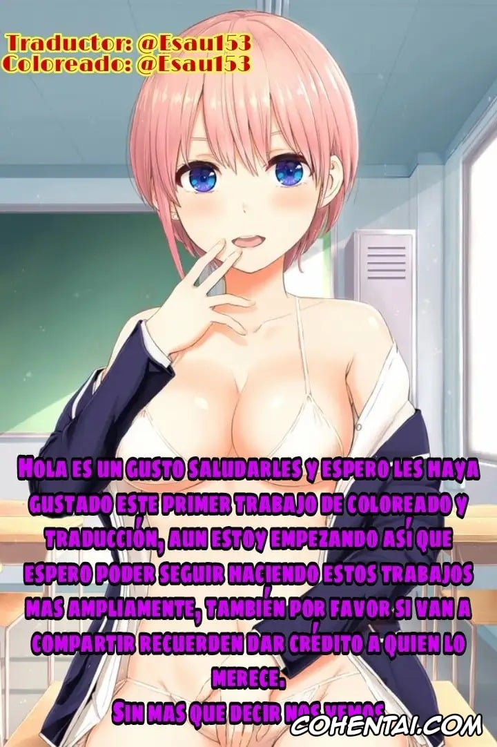 Gotoubun No Hanayome | The Quintessential Quintuplets xxx, Ichika Nakano xxx, Odosarete… + Nigate na Kata wa Minaide Kudasai (Gotoubun no Hanayome), pagina 13