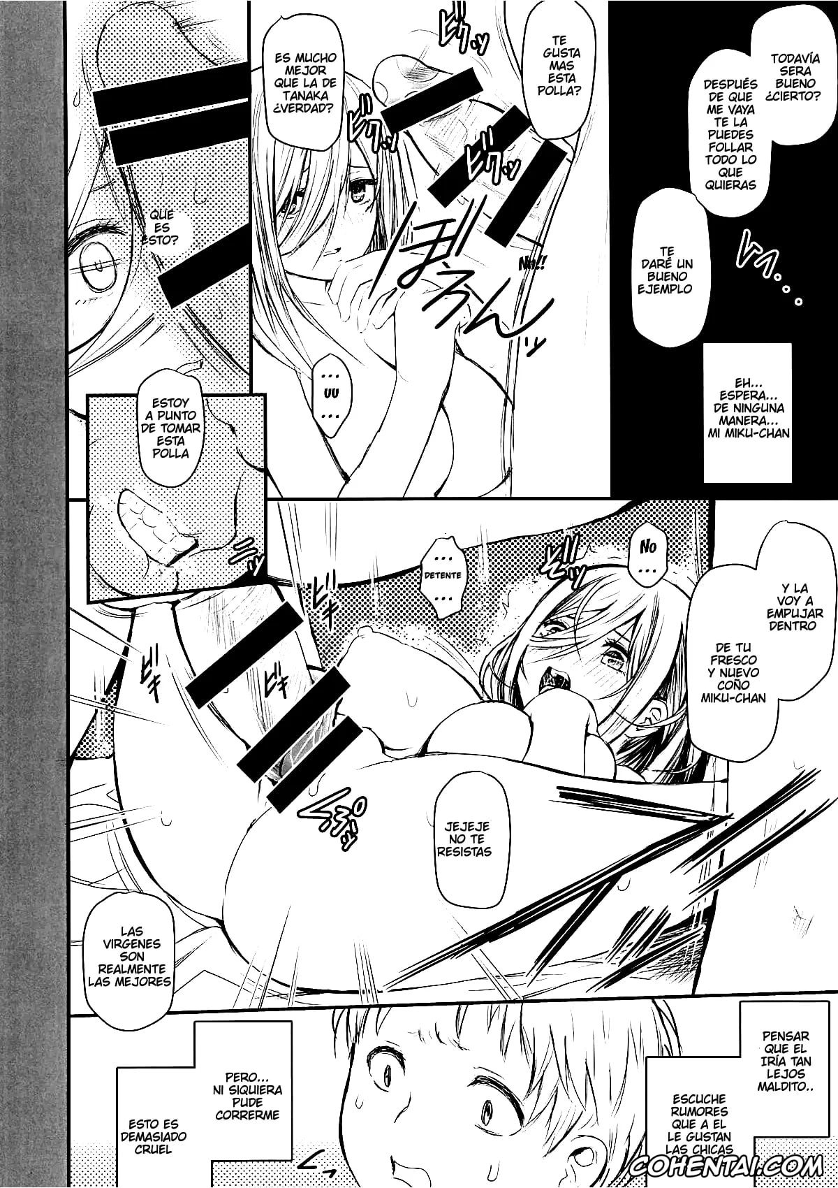 Gotoubun No Hanayome | The Quintessential Quintuplets hentai, Miku Nakano hentai, Ore to Miku-chan to Kichiku Senpai (Gotoubun no Hanayome), pagina 6