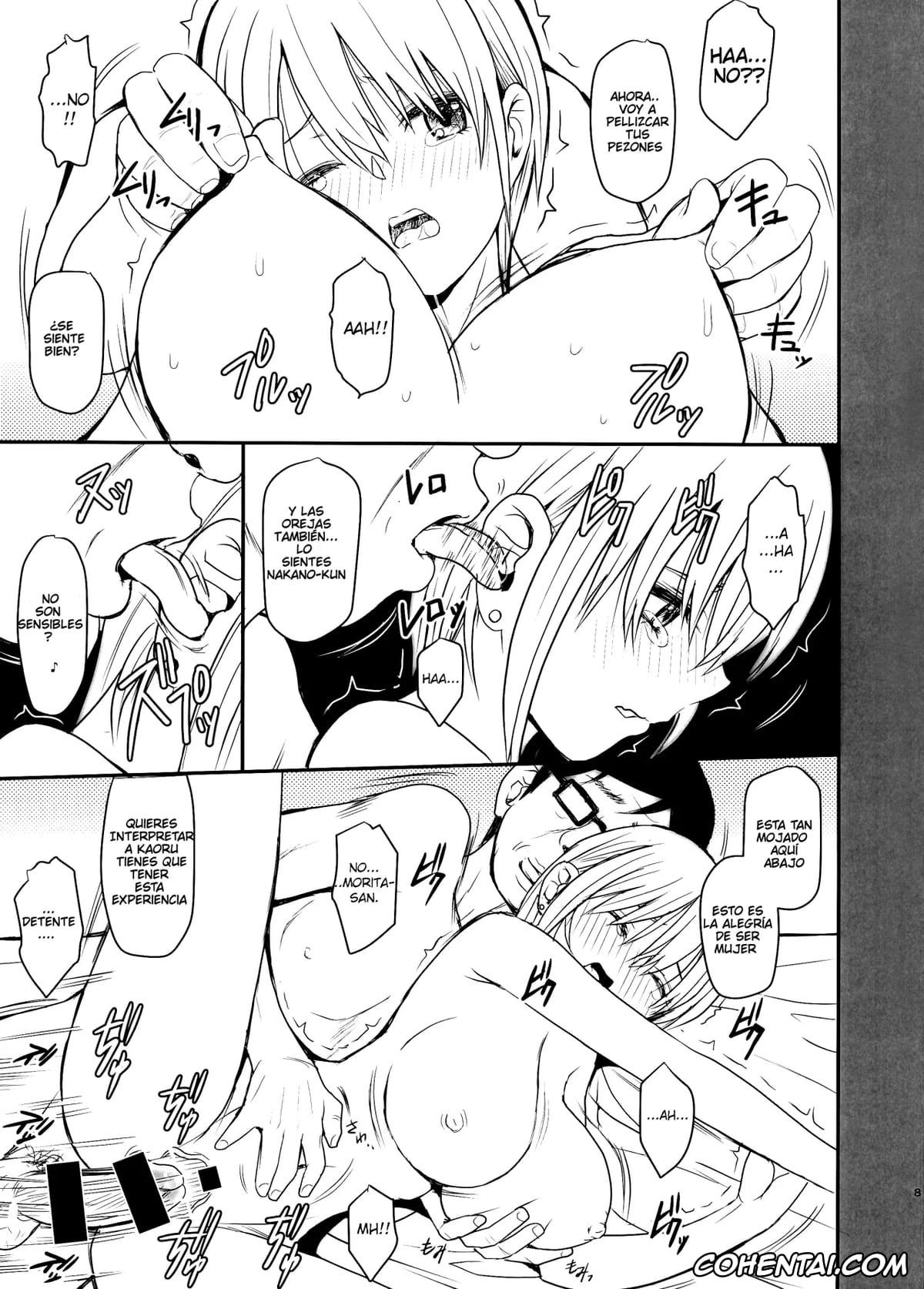 Gotoubun No Hanayome | The Quintessential Quintuplets hentai, Ichika Nakano hentai, Ichika-chan to Sumata to Kichiku Shidou (Gotoubun no Hanayome), pagina 9