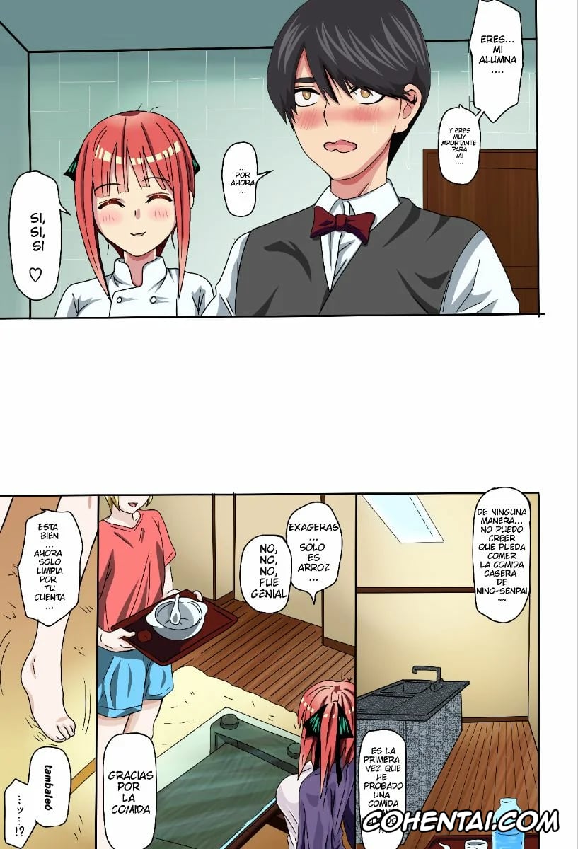 Gotoubun No Hanayome | The Quintessential Quintuplets hentai, Nino Nakano hentai, Nino-san to Kaze to Yarichin Kouhai (Gotoubun no Hanayome), pagina 3