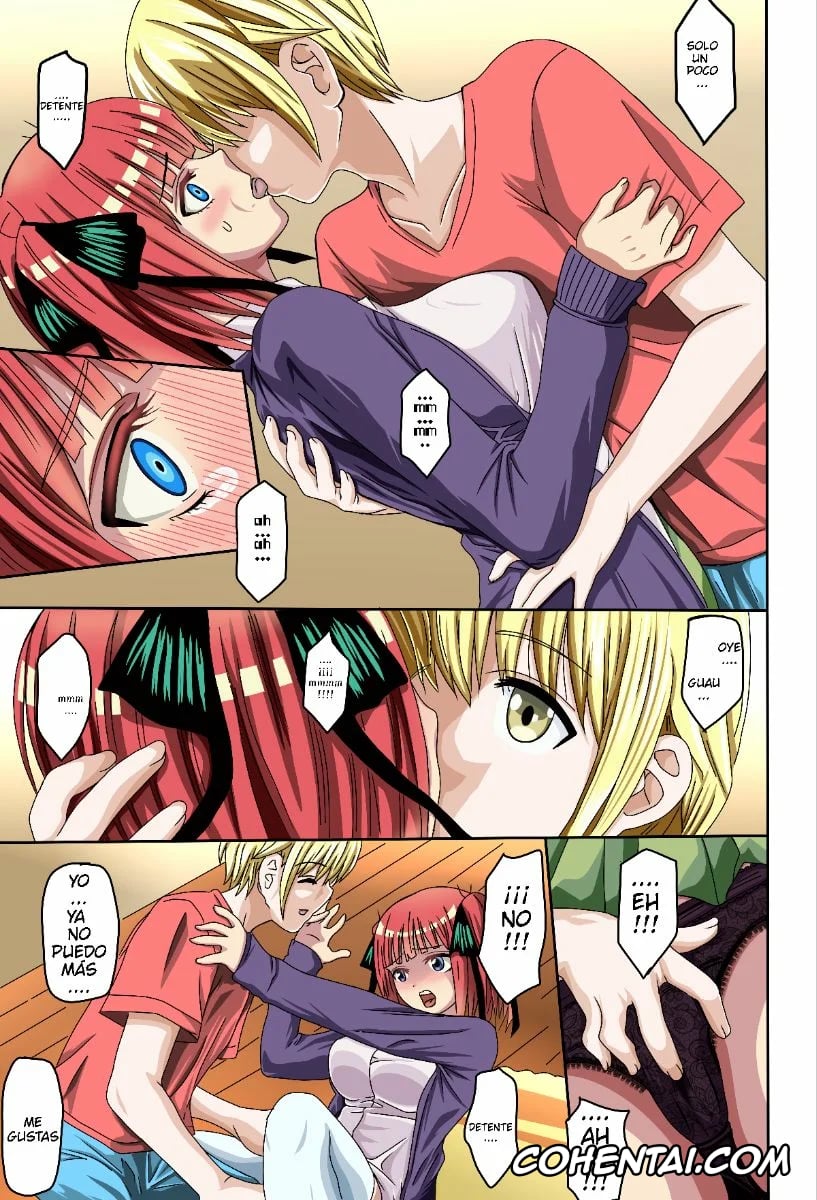 Gotoubun No Hanayome | The Quintessential Quintuplets porno, Nino Nakano porno, Nino-san to Kaze to Yarichin Kouhai (Gotoubun no Hanayome), pagina 5
