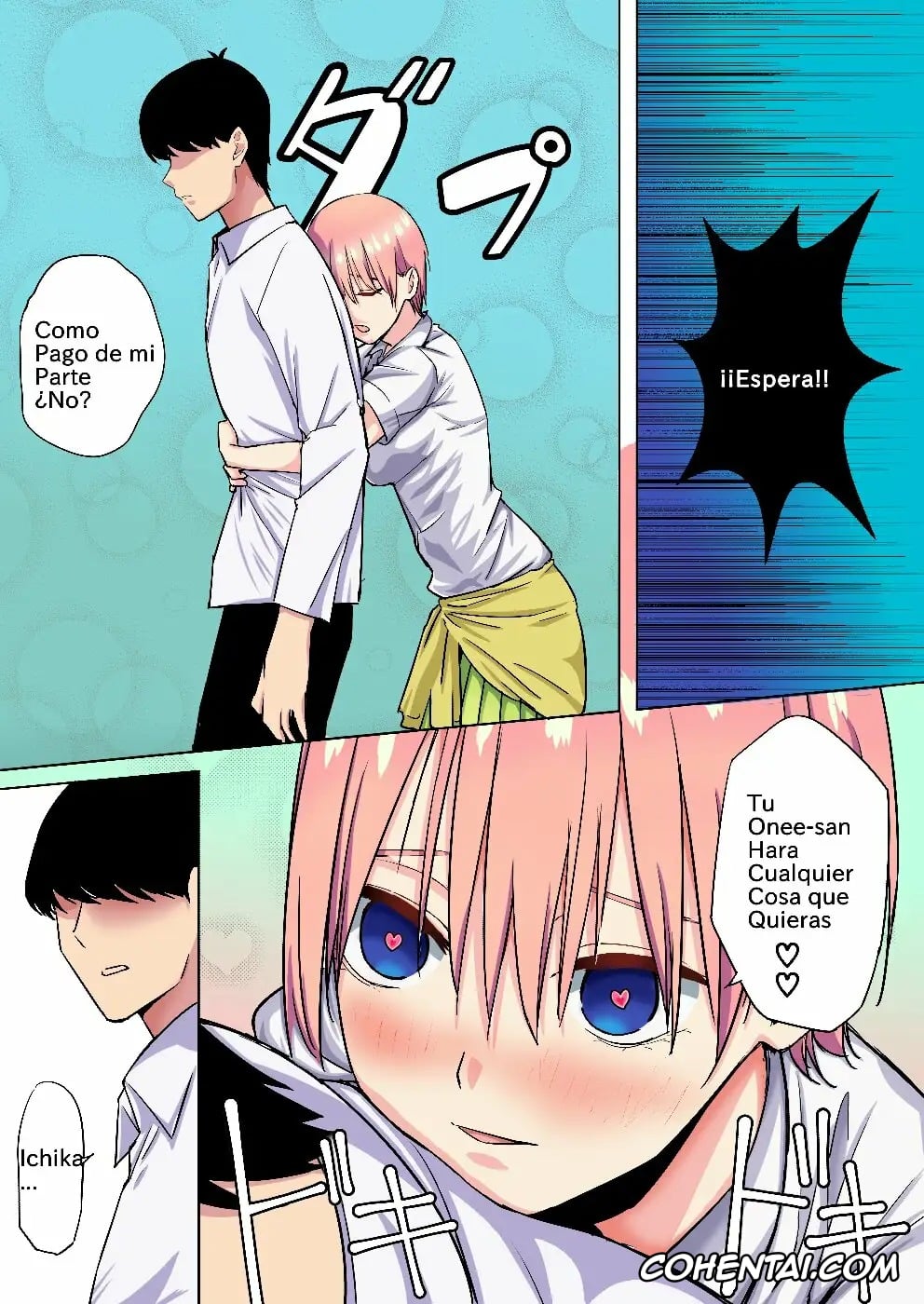 Gotoubun No Hanayome | The Quintessential Quintuplets porno, Fuutarou Uesugi porno, Ichika Nakano porno, Miku Nakano porno, Nakano-ke Bijin Shimai Shojo Soushitsu (Gotoubun no Hanayome), pagina 17