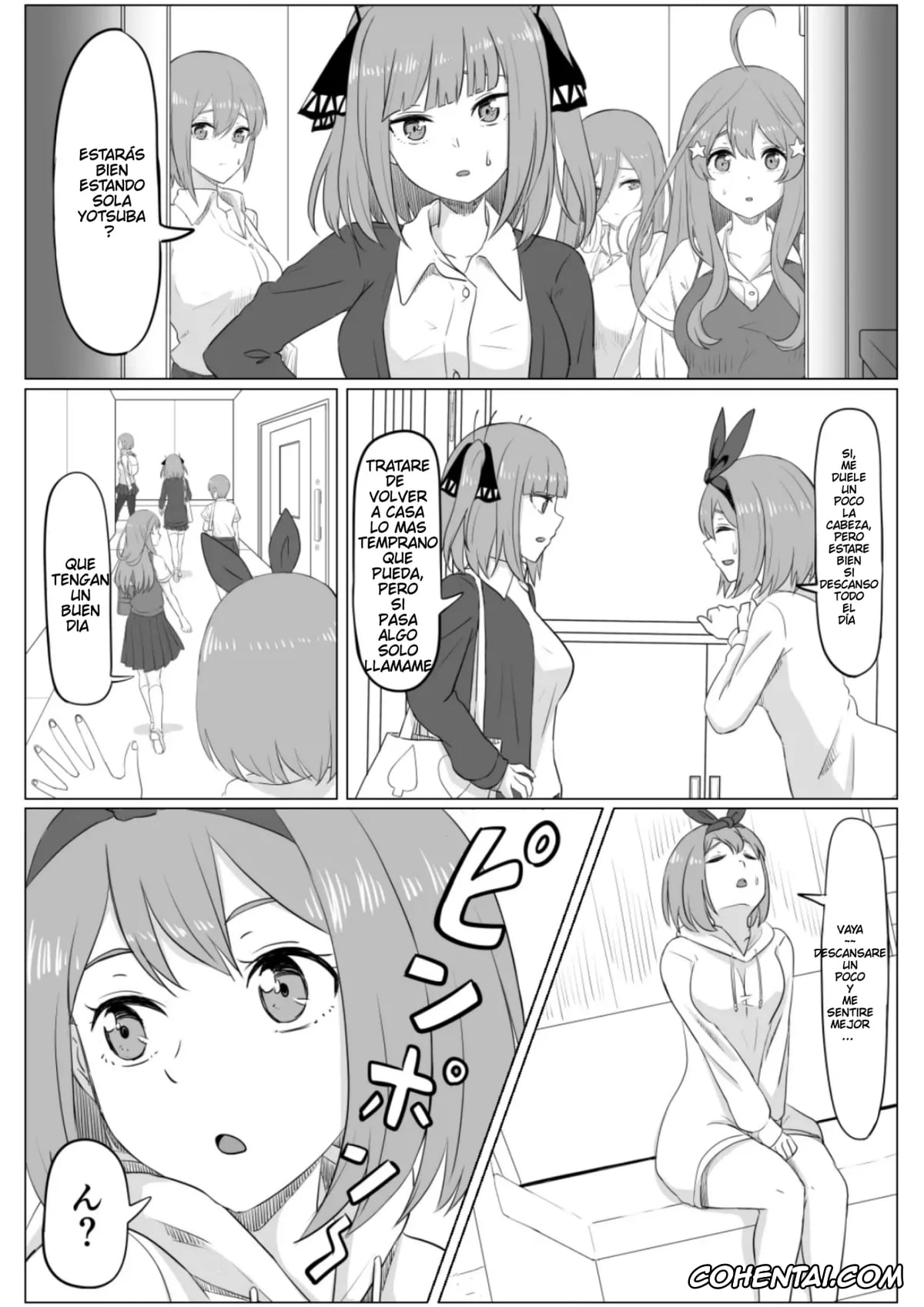 Gotoubun No Hanayome | The Quintessential Quintuplets hentai, Yotsuba Nakano hentai, Yotsuba no Chinutsu (Gotoubun no Hanayome), pagina 6