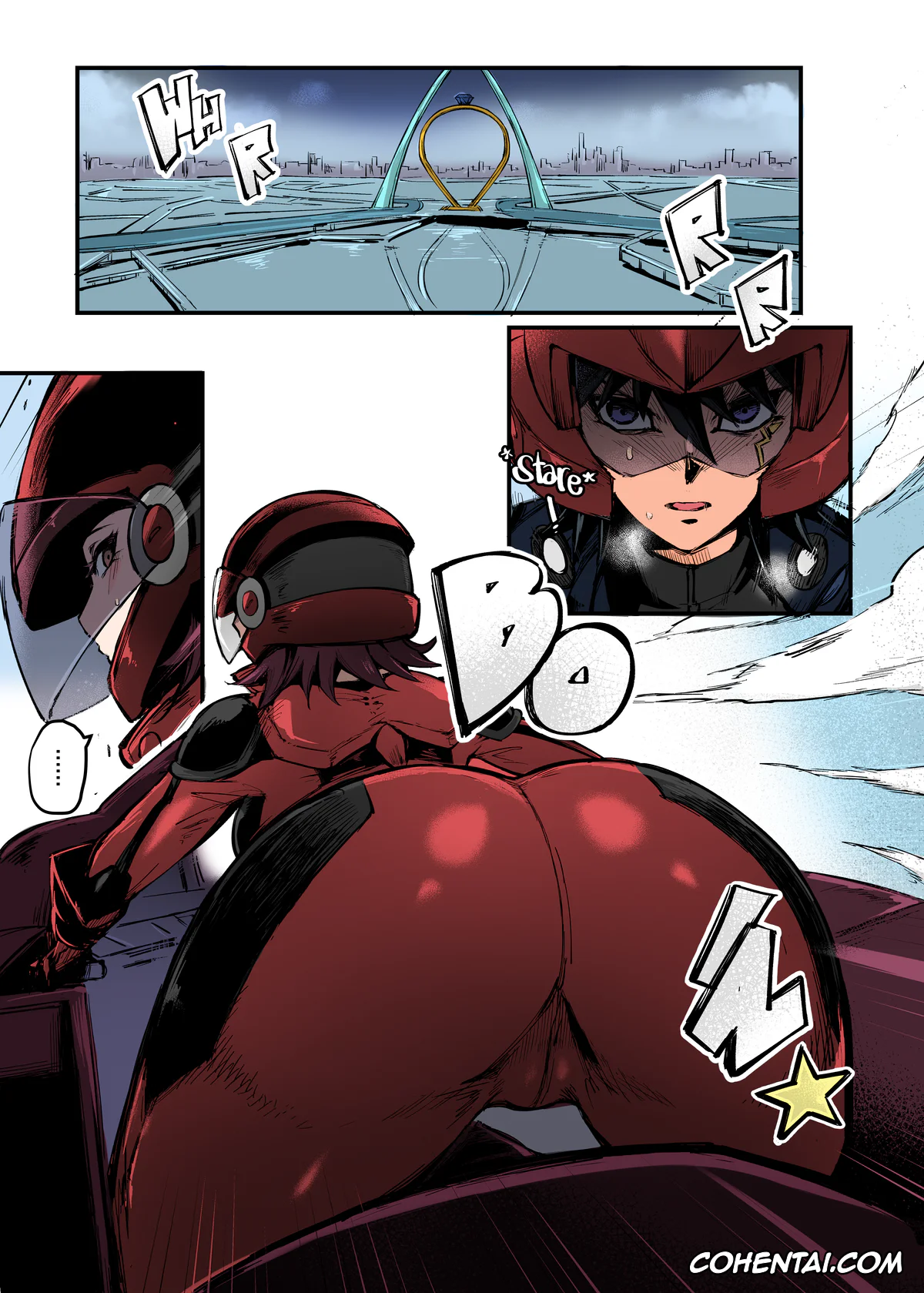 Yu-Gi-Oh! hentai, Yu-Gi-Oh! 5D’s hentai, Aki Izayoi hentai, Yusei Fudo hentai, MASK of D. (Yu-Gi-Oh! 5D’s), pagina 3